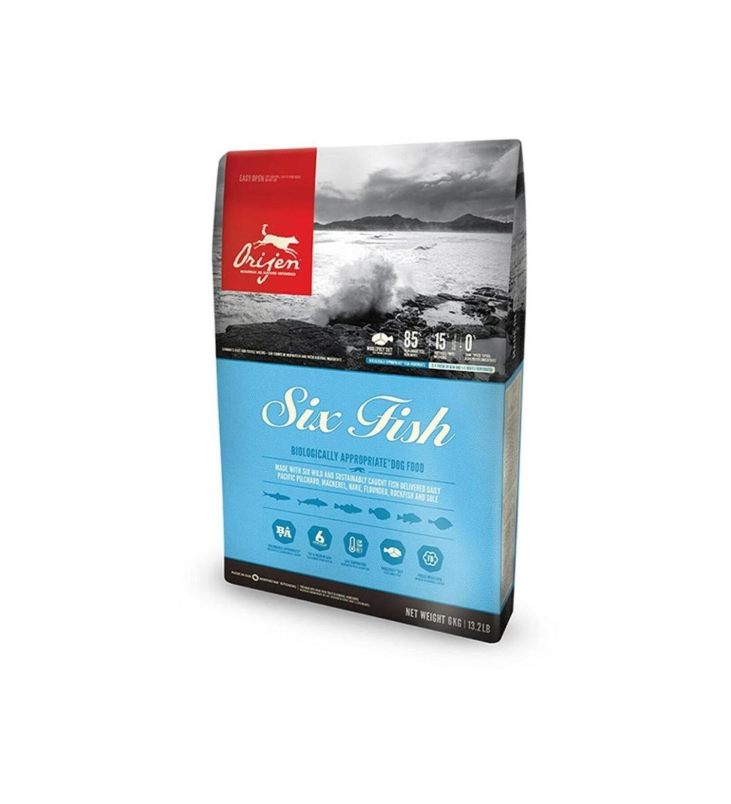 Orijen Six Fish Adult Dog Food 11.3 kg
