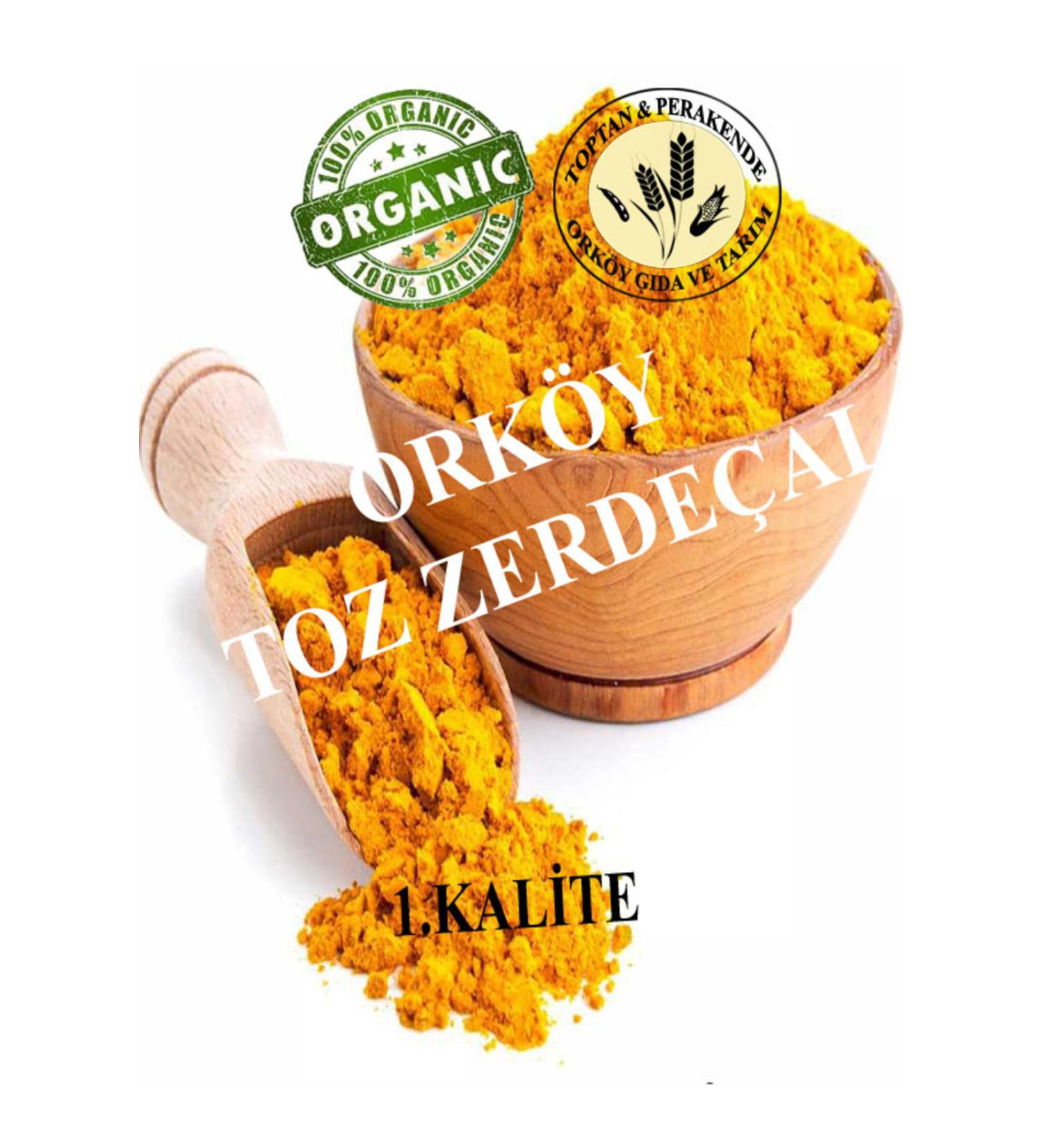 Orkoy Additive-Free Natural Ginger Powder 250 gr
