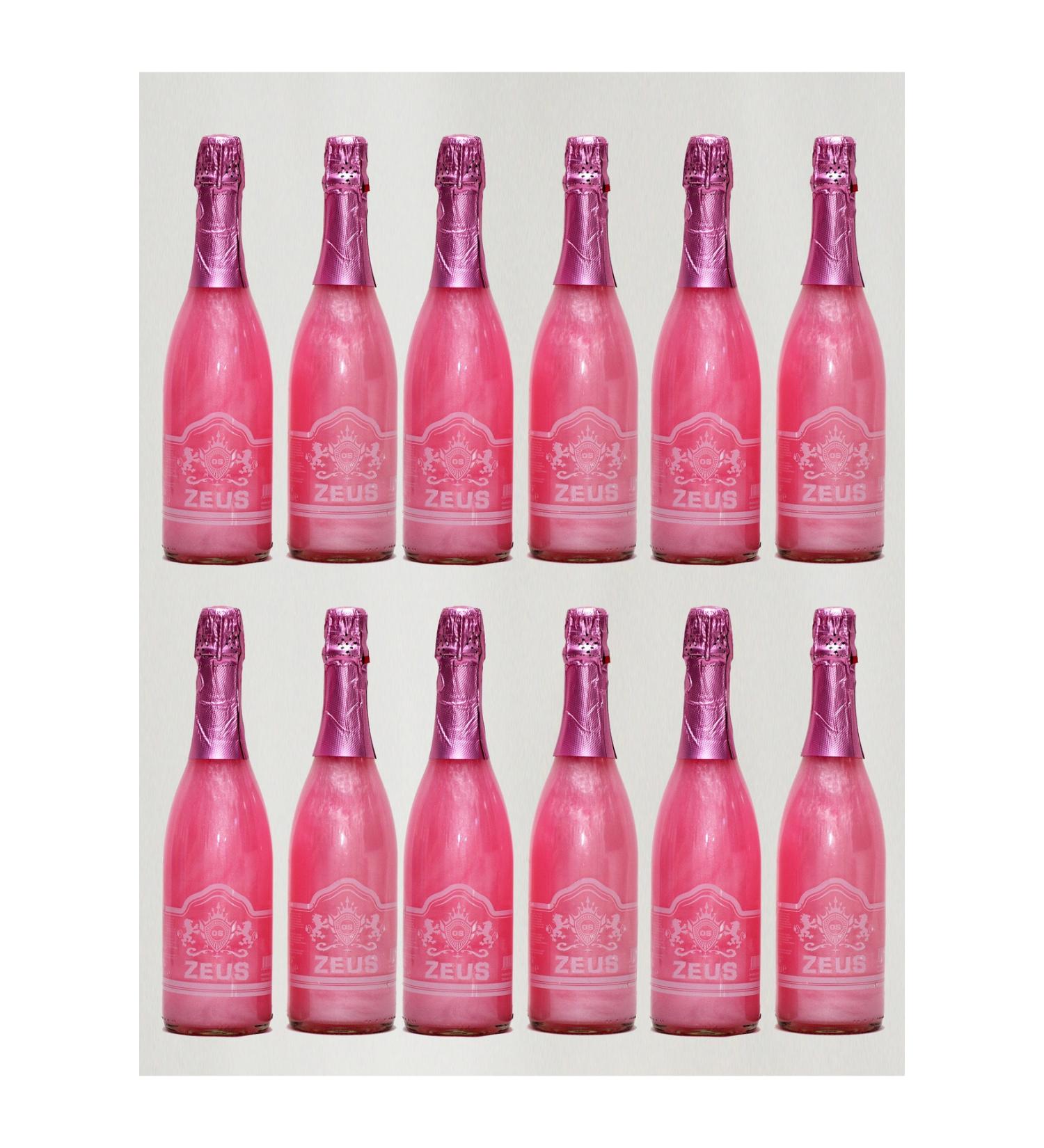 OS ZEUS Non-Alcoholic Strawberry Flavored 12 pieces (Pink drink)