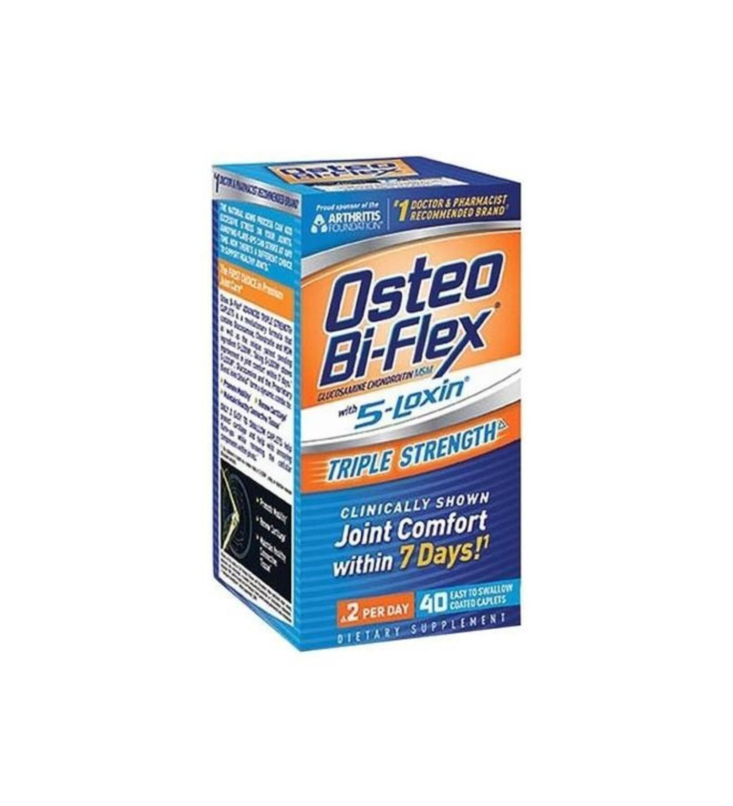 Osteo Bi-Flex 5-loxin Adv 40 Tablets - Buy Online on GoSupps.com