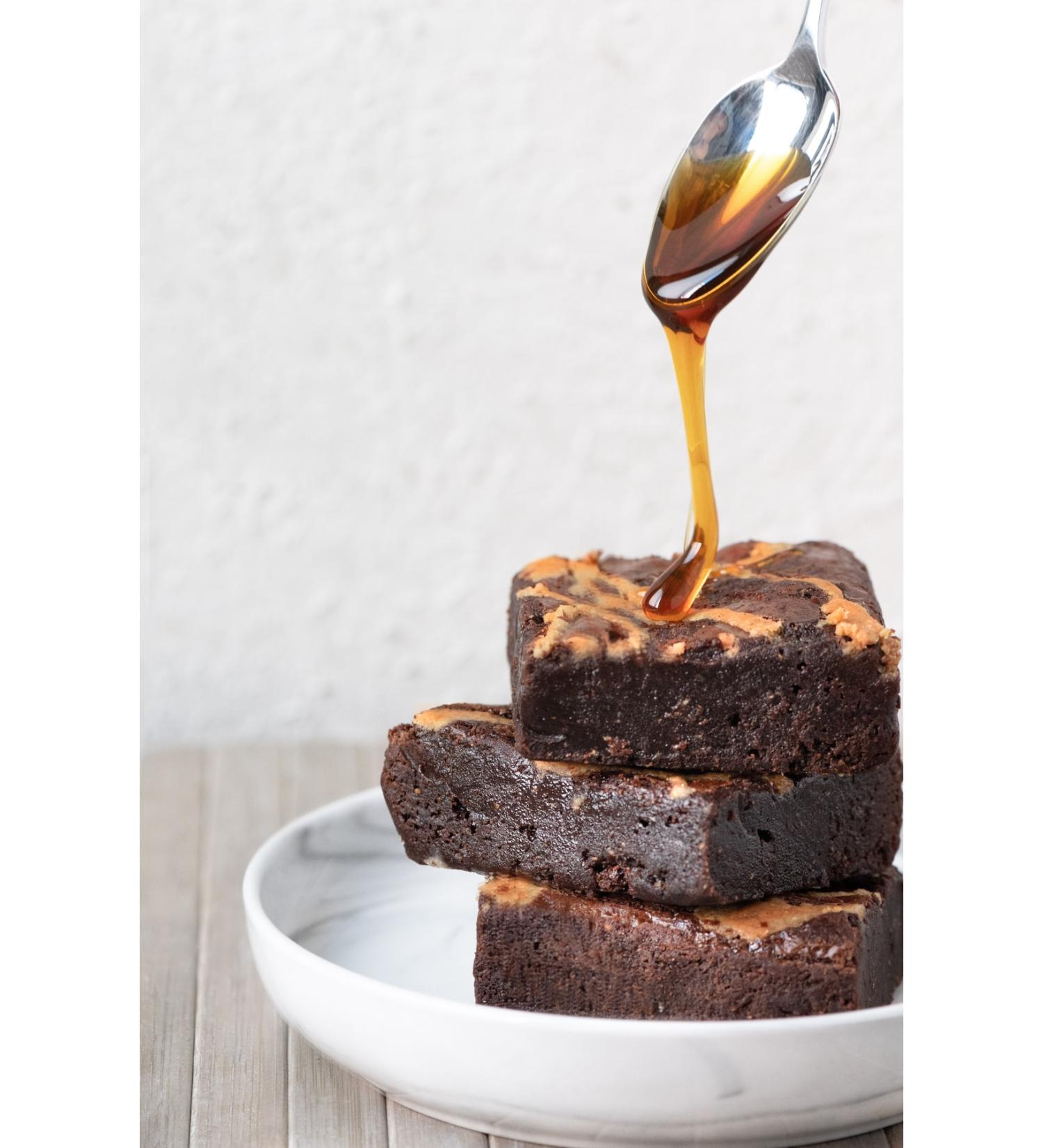 240 degrees Tahini (gluten-free) Brownie (slice)