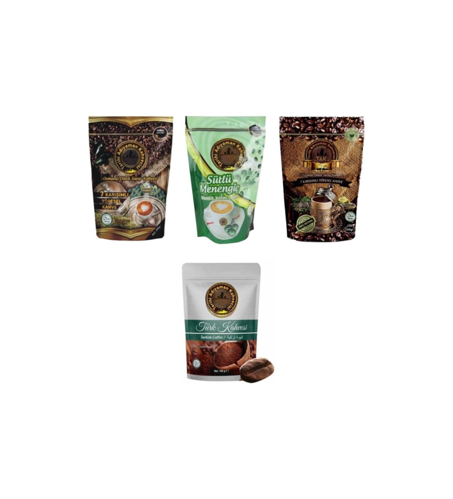 Historical Ad yaman Coffee Shop Coffee Set of 4