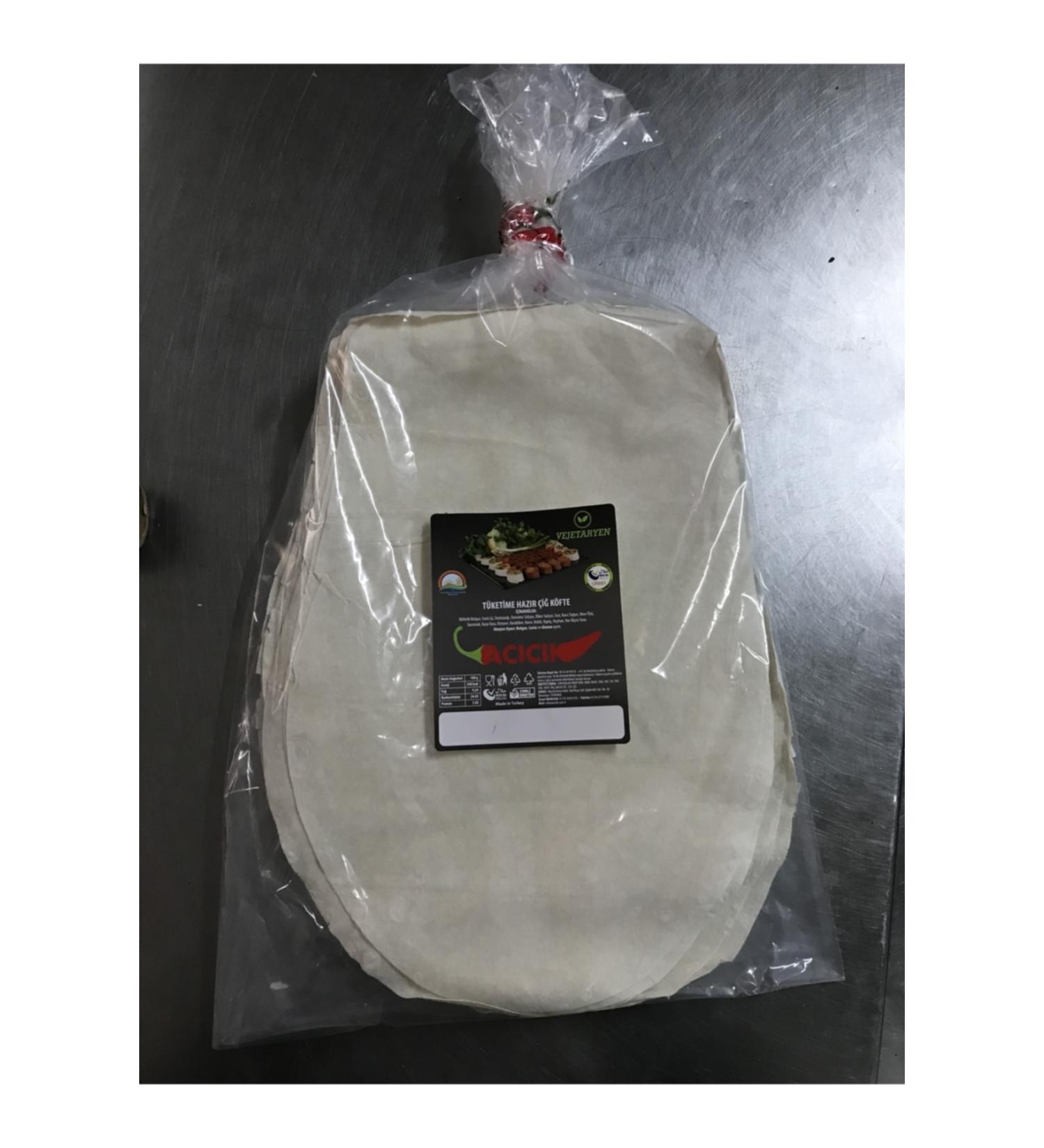 HOT RAW MEATBALLS 3x Hot Lavash 50 pieces (150 Pieces)