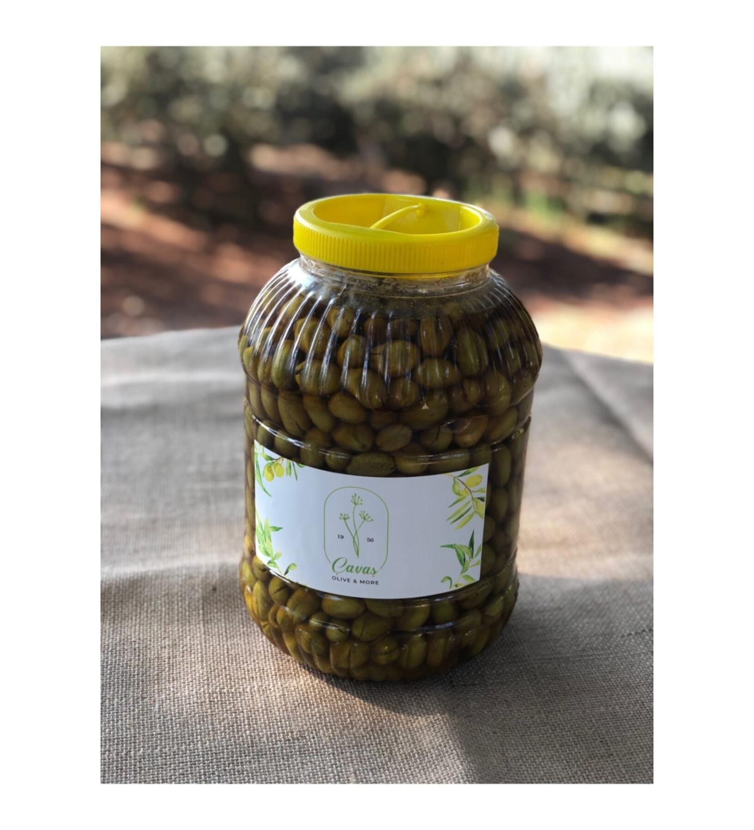 Cavas Cracked Green Olives 5kg