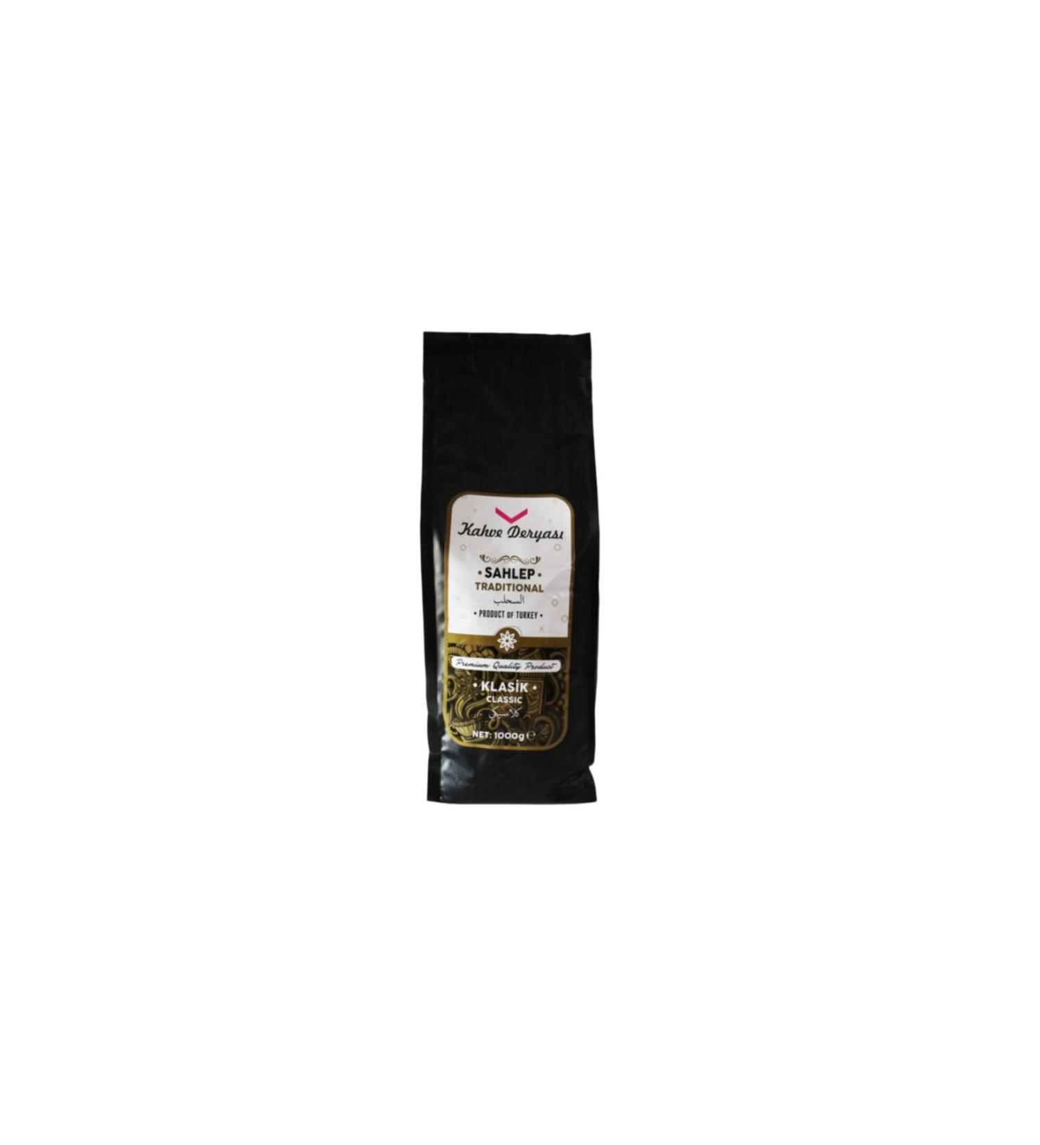 Coffee Sea Sahlep (Powder) 1000 Gr. Quadro Valve Packaging