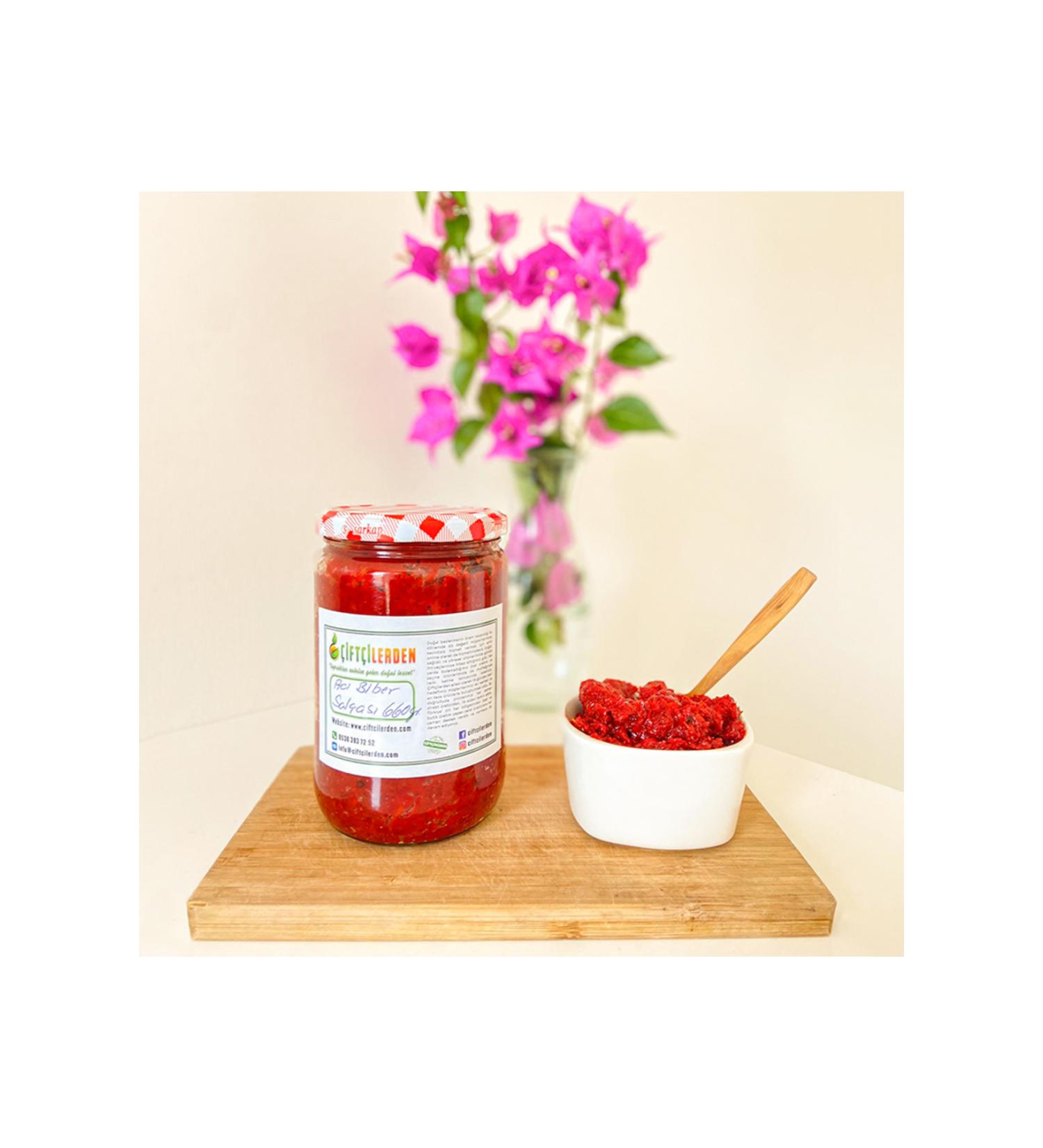 Hot Pepper Paste From Farmers 660 Gr