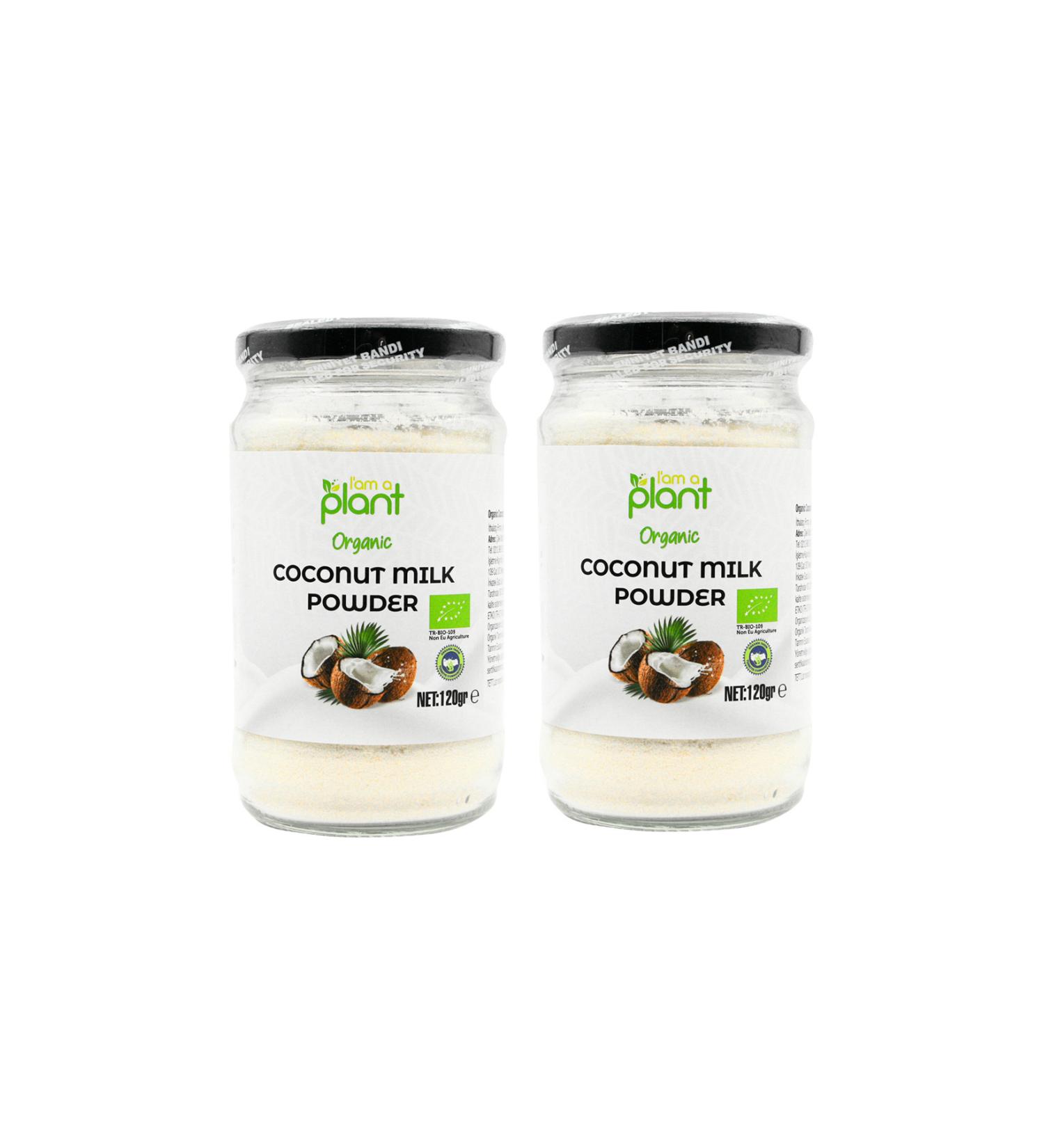 I am a plant Organic Coconut Milk Powder 2x120 Gr - Buy Online on GoSupps.com