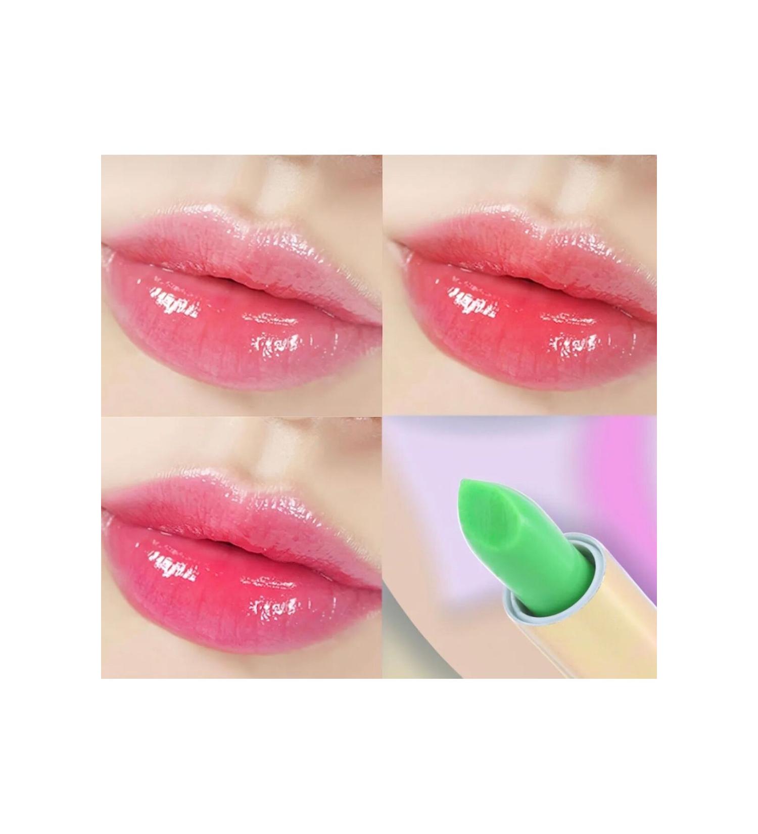 Zetmoda Magic lipstick color changing 24 hour long lasting lipstick pink