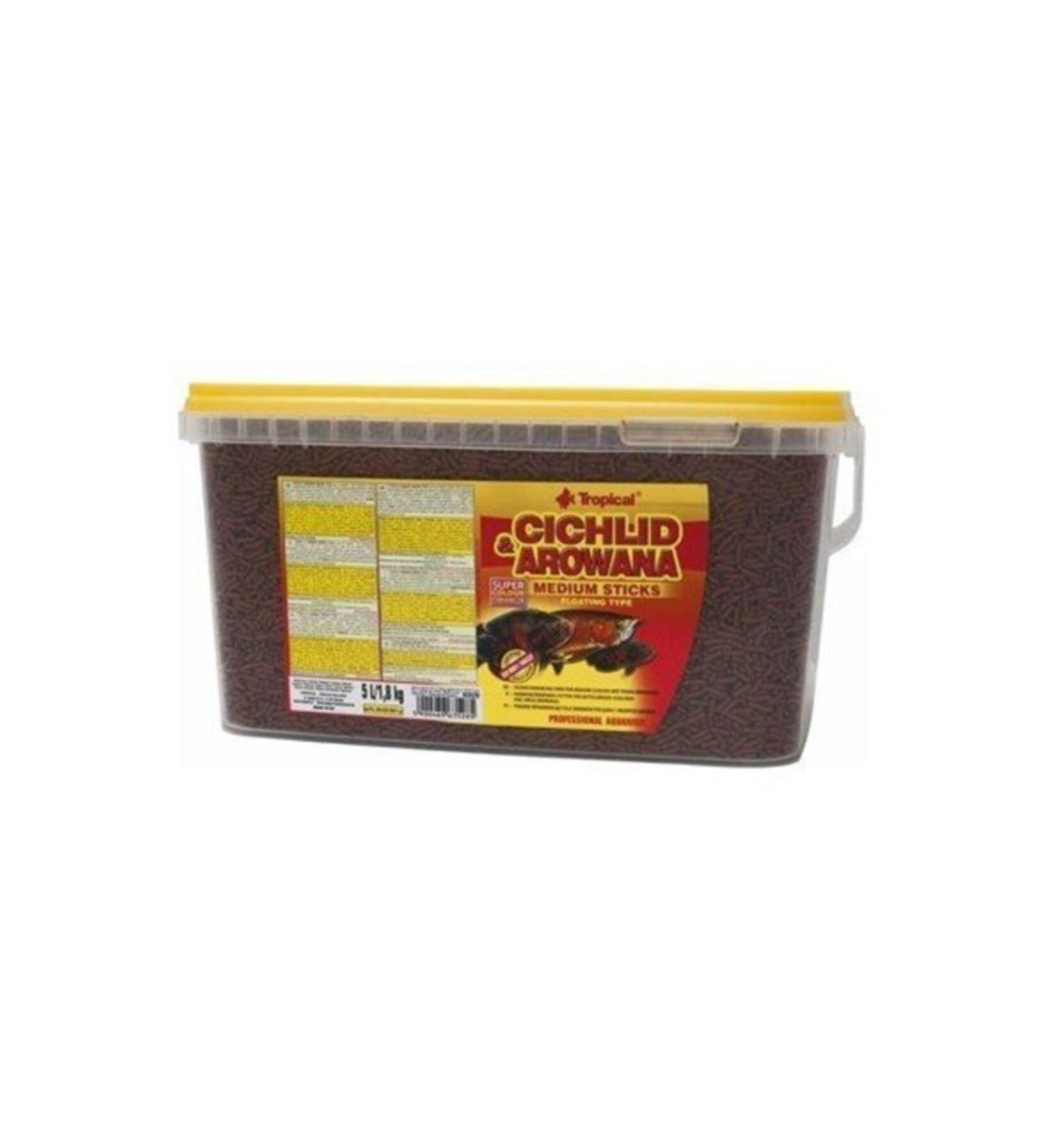 Tropical Cichlid&Arowona Sticks Medium 1000 gr
