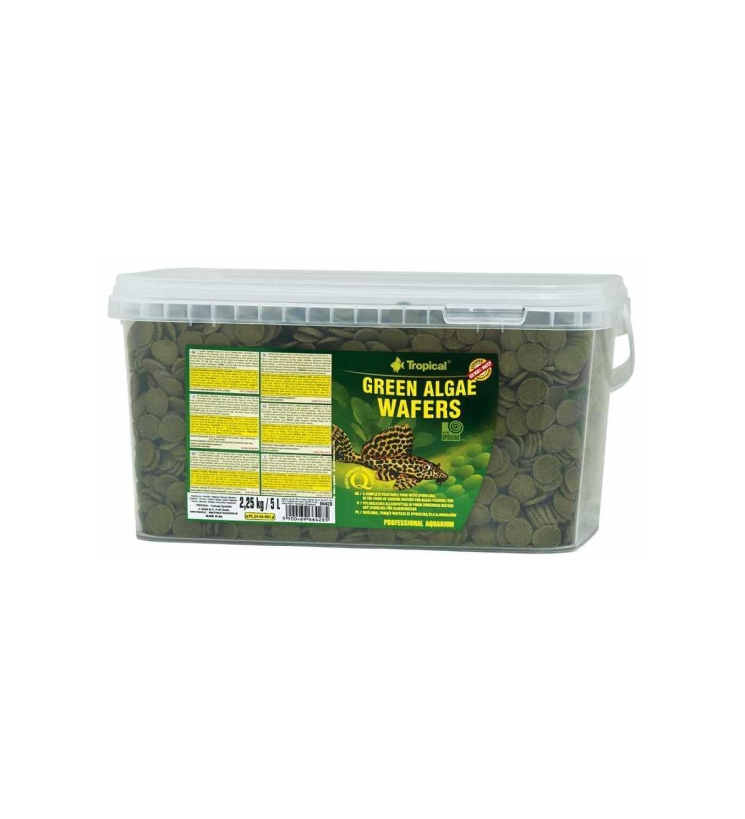 Tropical Green Algae Wafers Fish Food 250 Gr