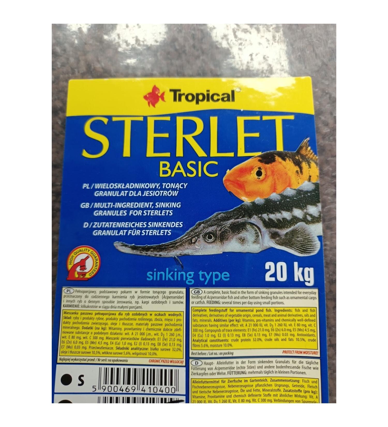 Tropical Spirulina Flakes Flake Food 100 GR