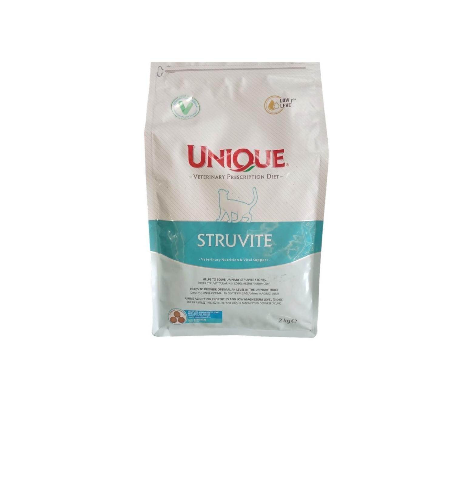 Unique Struvite Cat Food 2 Kg