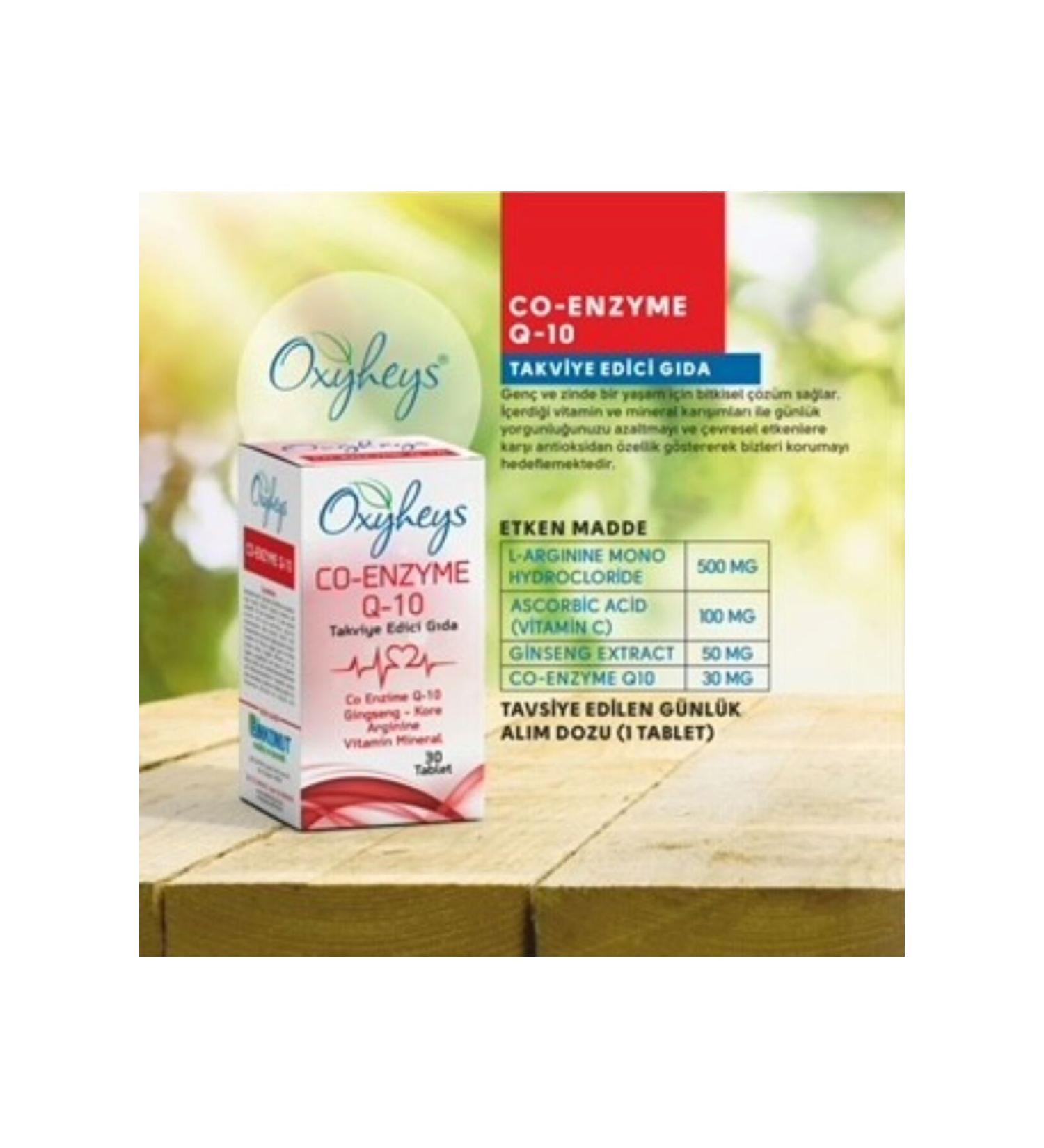 Oxyheys Co-Enzyme Q-10 Tablet