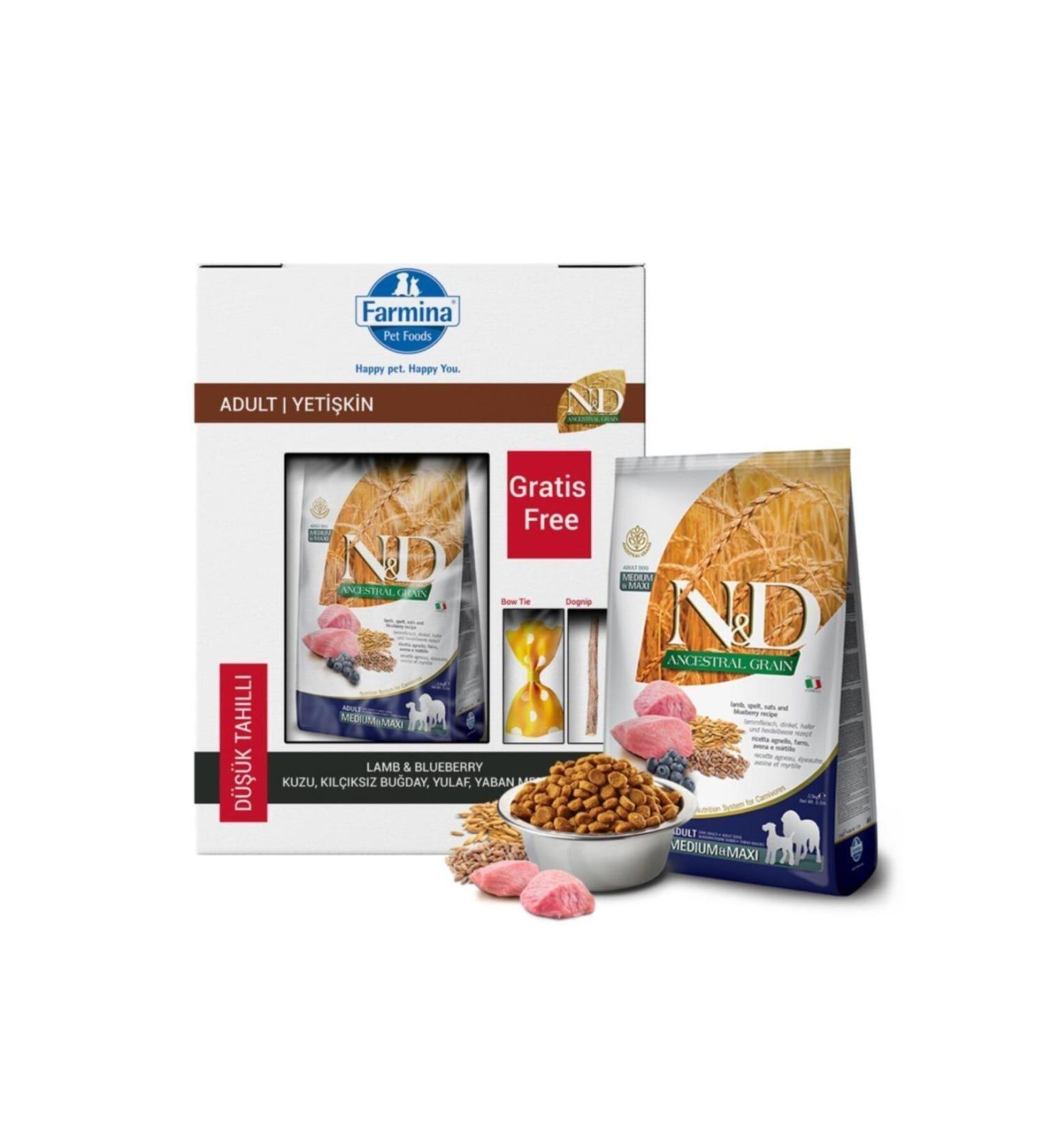 N & D Low Grain Lamb Blueberry Adult Dog Food 12 Kg