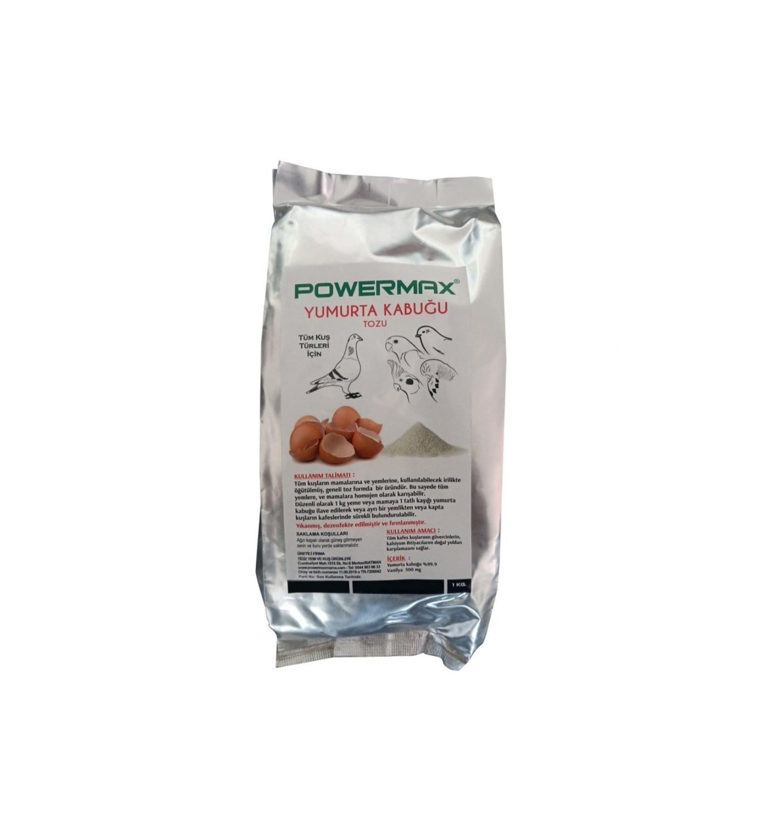 powermax Egg shell powder (1 KG) natural calcium source (PETD NYAM)