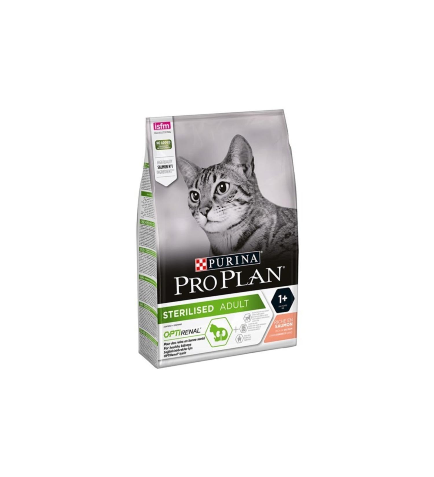 Pro Plan Pro Plan Sterilized Salmon and Tuna Sterilized Adult Cat Food - 10 Kg