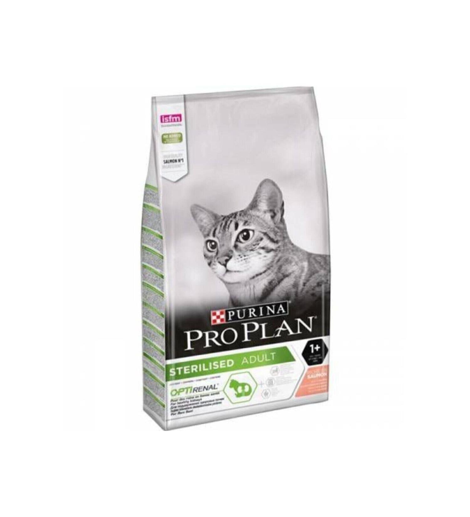 Pro Plan Pro Plan Sterilized Salmon Food 3 Kg + Pro Plan Sterilized Salmon Cat Food 85 G