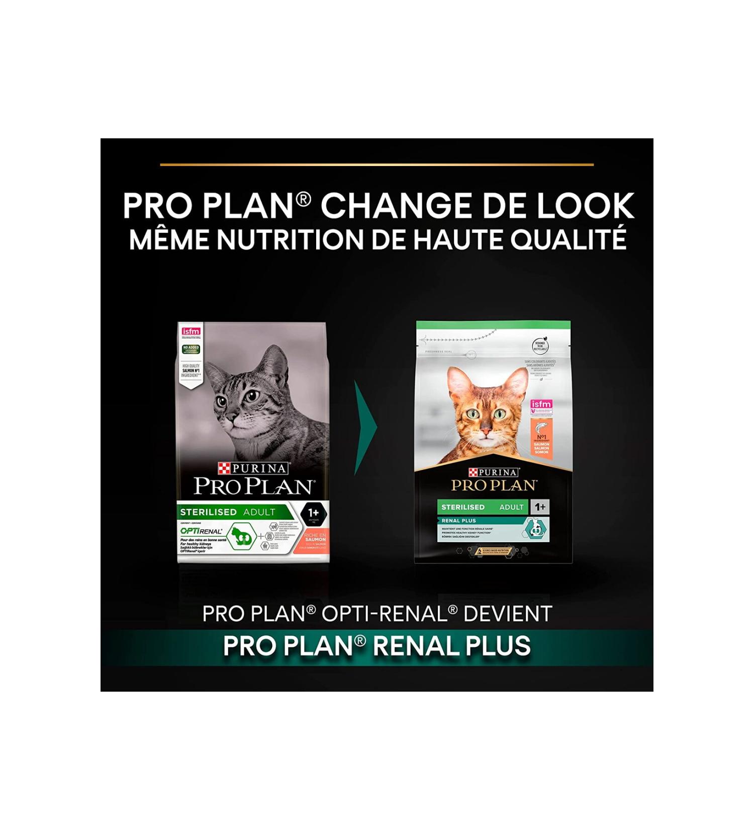Pro Plan Pro Plan Sterilized Salmon Cat Food 3 Kg - Buy Online on GoSupps.com