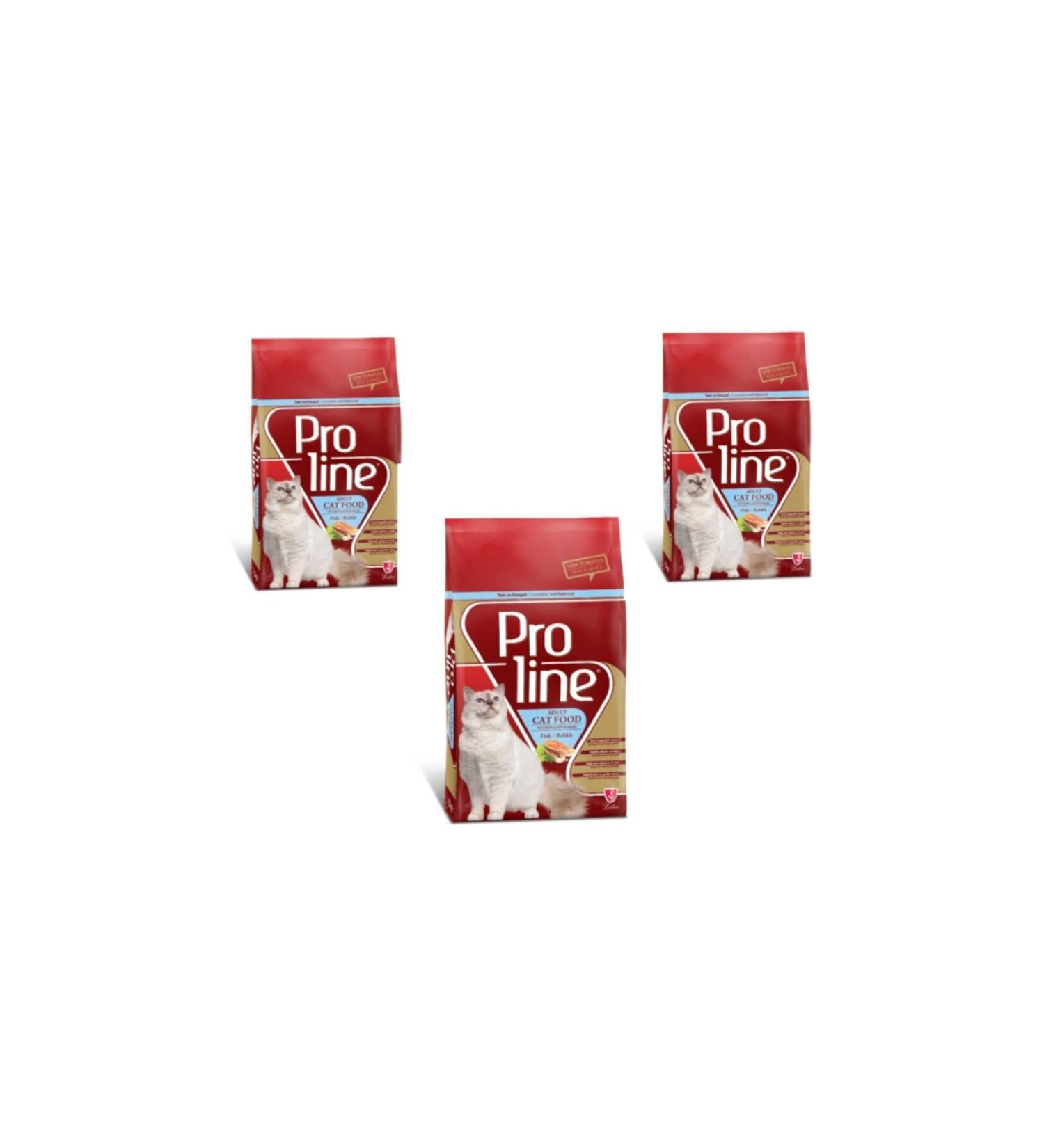 Proline Proline Adult Cat Food Fish 1.5 Kg X 3 Pieces