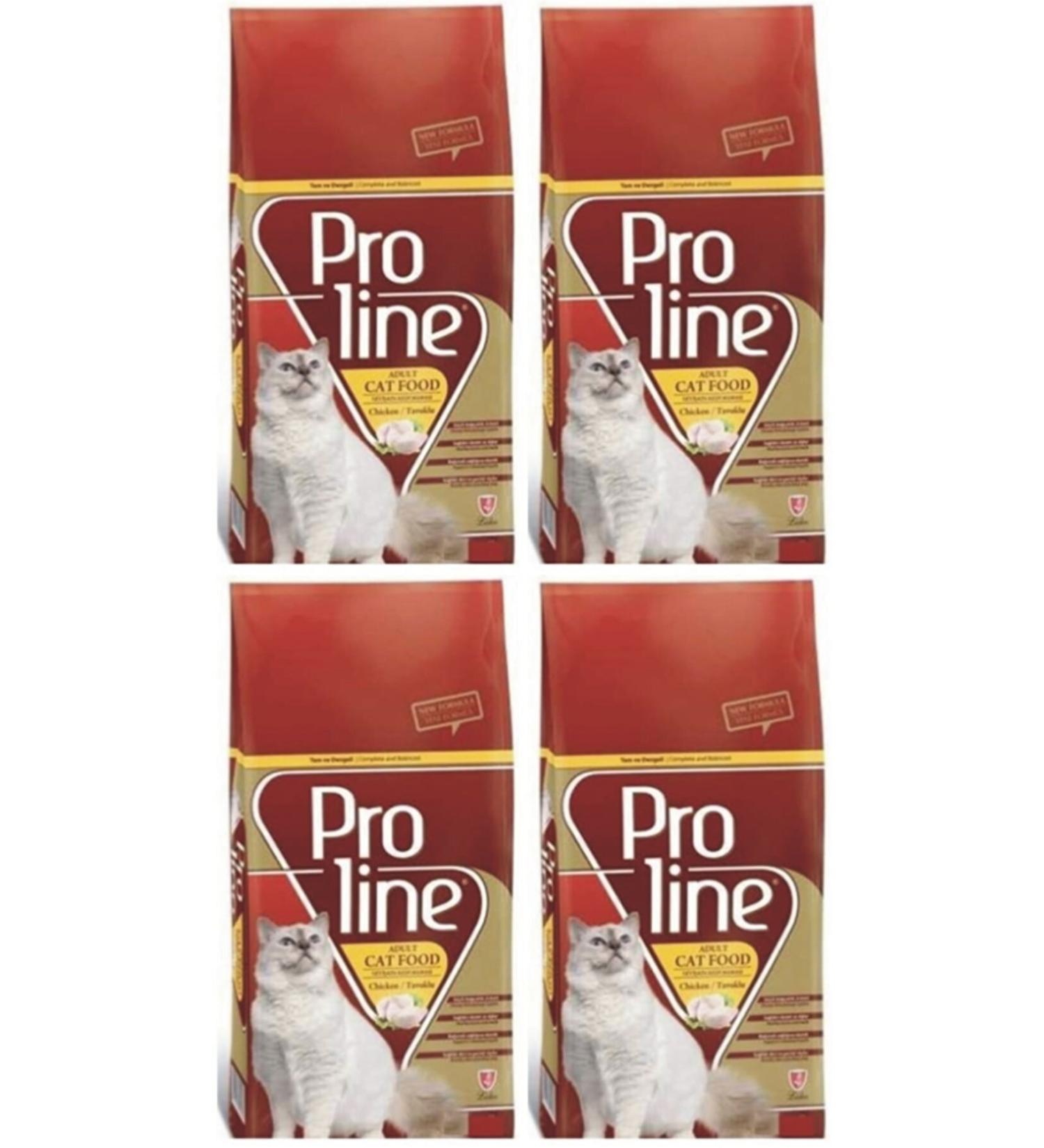 Proline Proline Adult Chicken Cat Food 1.5 Kg X 4 Packs