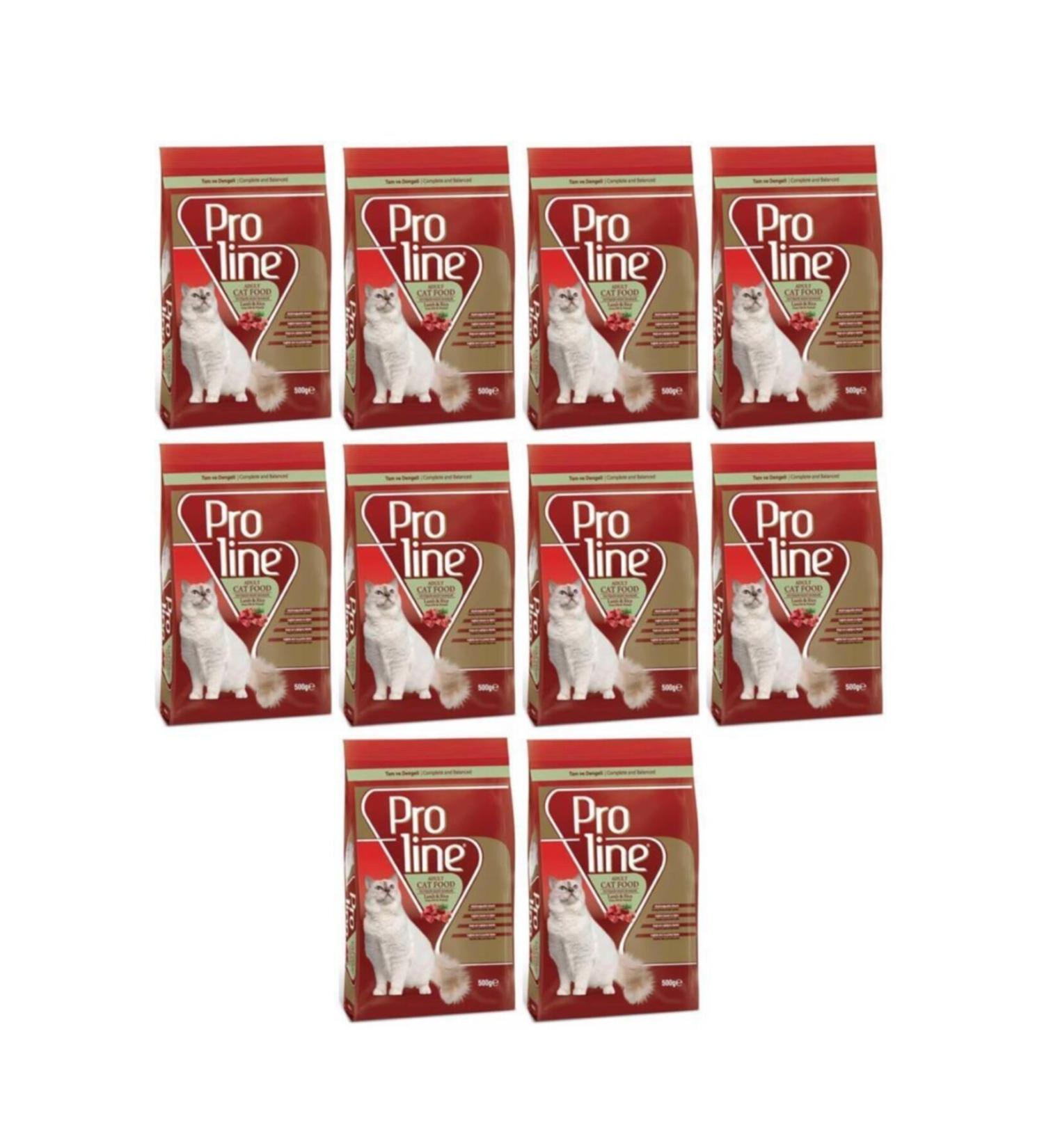 Proline Proline Cat Food Lamp & Rice 500 Gr 10 Pieces
