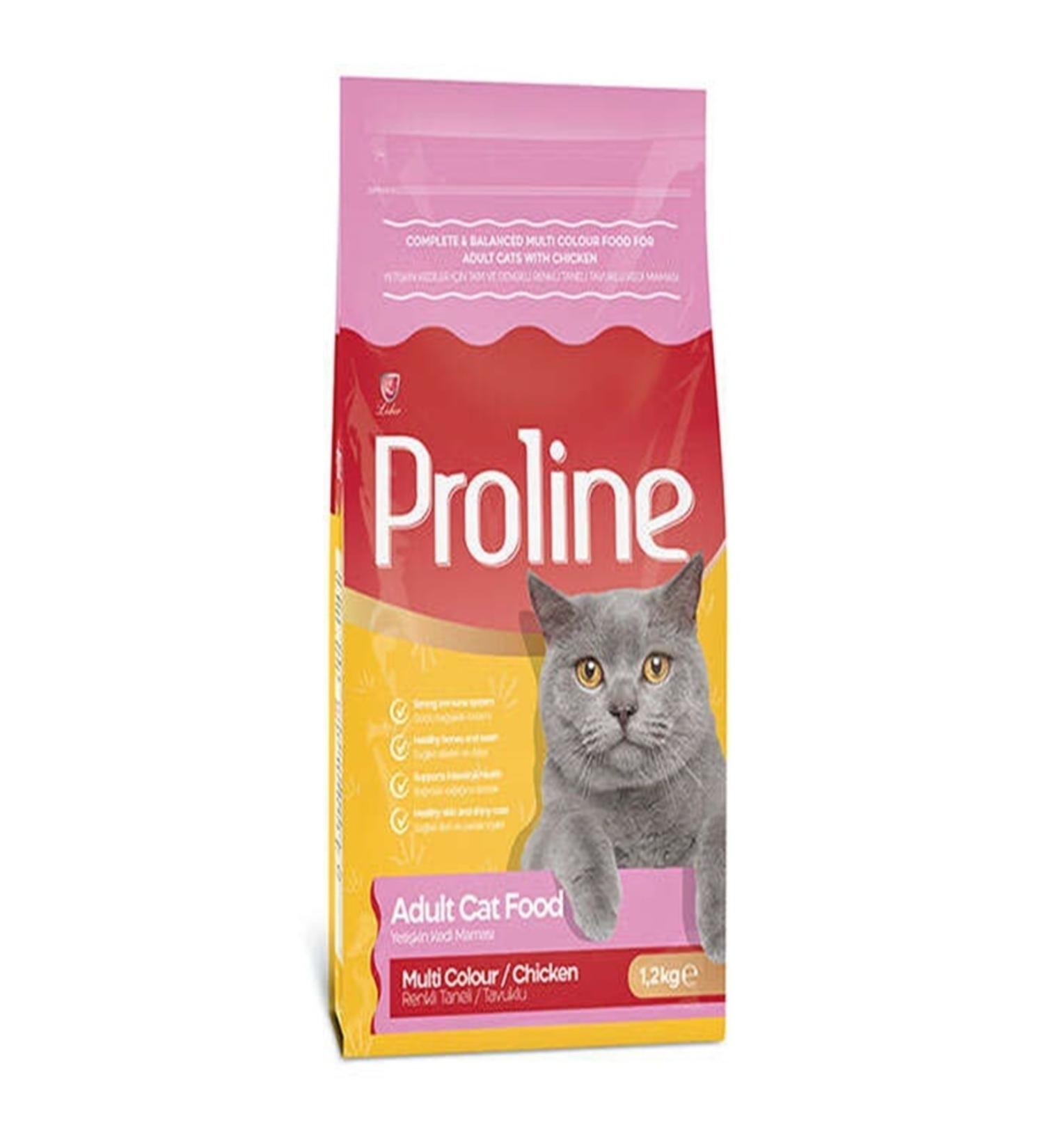 Proline Proline Colored Granular Adult Cat Food 1.2 Kg