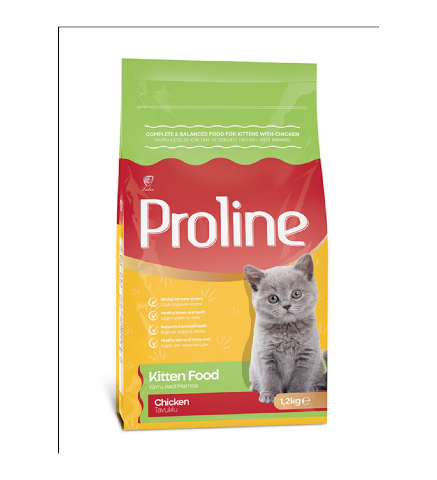 Proline Kitten Cat Food Chicken Proline 1.2 Kg