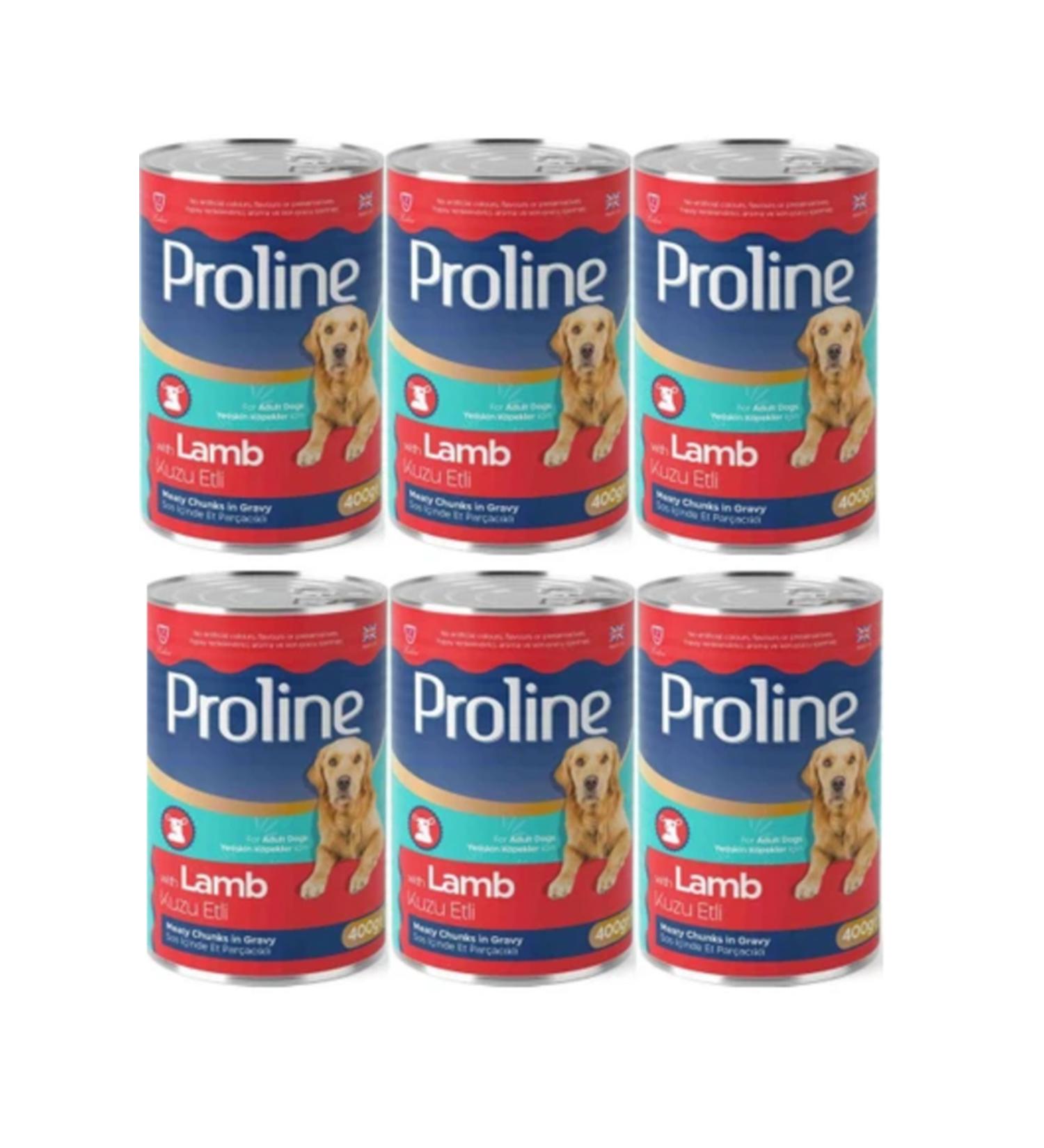 Proline Lamb Gravy Adult Cat Canned Food 400 gr x 12 pieces