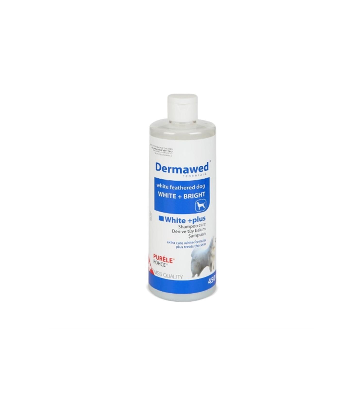 Purele Dermawed Active Cleansing Shampoo for White Breed Cats and Dogs