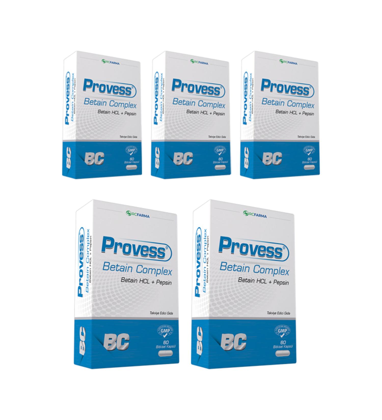 Provess Betaine Complex Capsule 5x