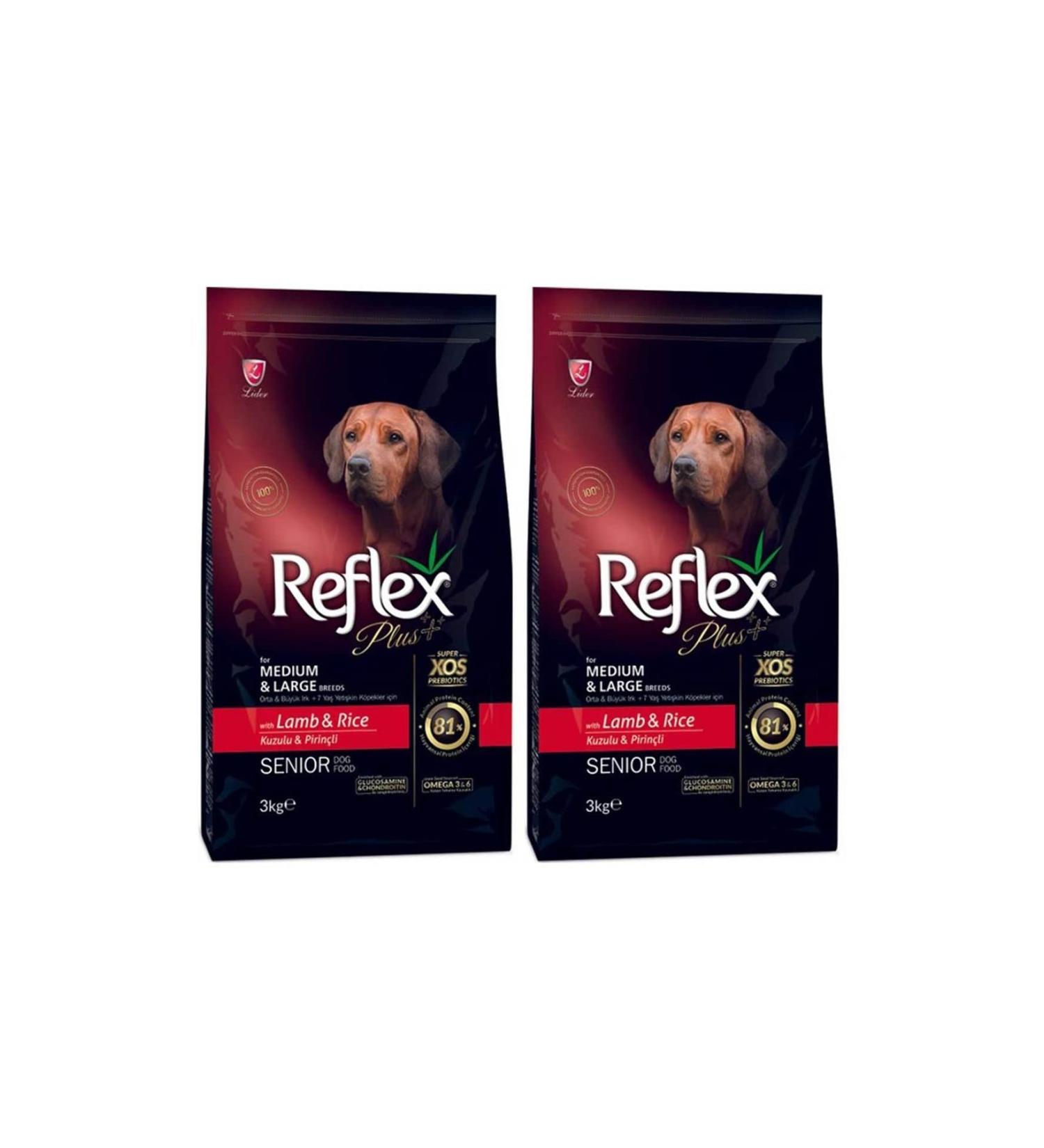 Reflex Plus Medium Large Breed Lamb Rice Puppy Food 3 Kg