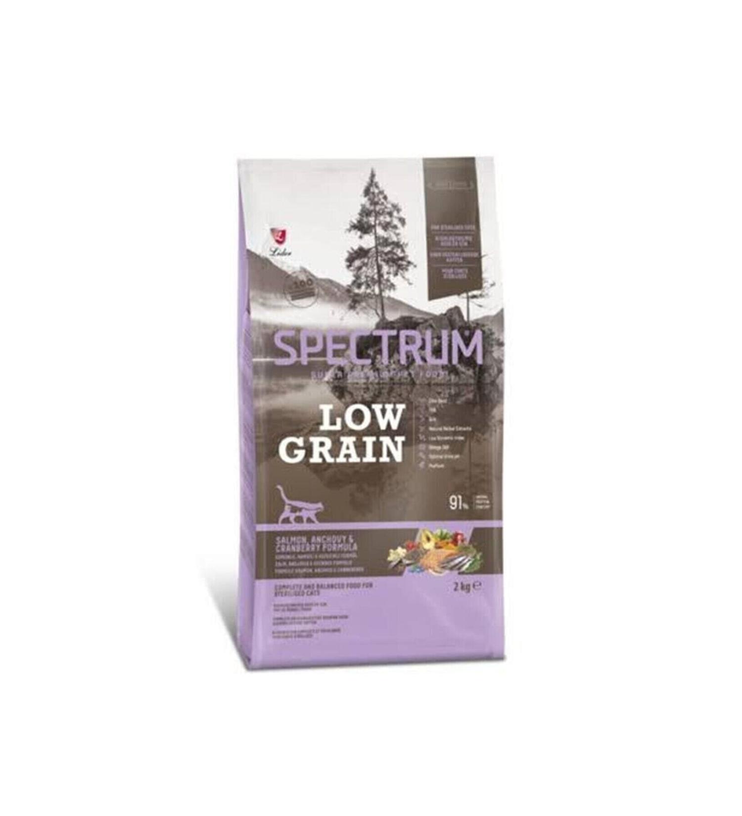 Reflex Spectrum Low Grain Adult Cat Food with Salmon Anchovy and Cranberry 2kg