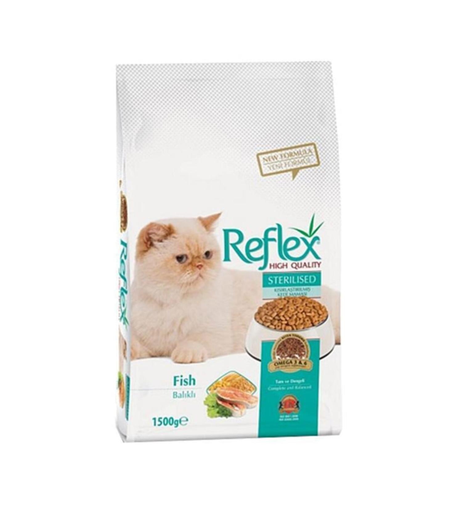 Reflex Sterilized Adult Cat Food 1.5 kg 2 Pieces