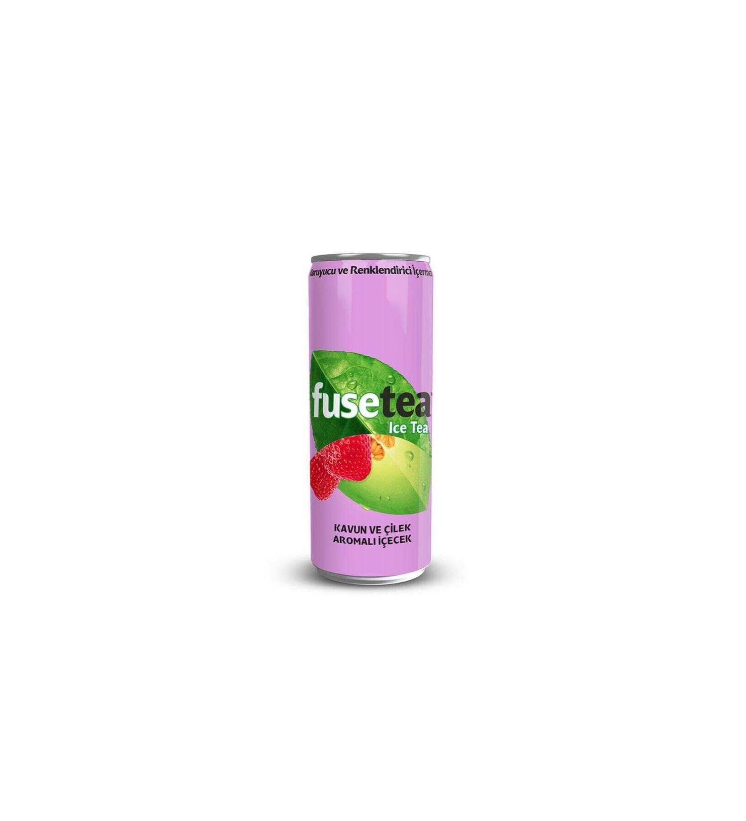 Fuse Tea Melon Strawberry Box 330 Ml. (6 PIECES)