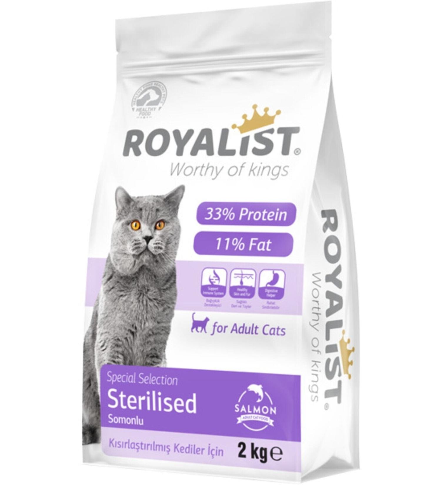 Rey Royalist Cat Sterilized 2 Kg Food