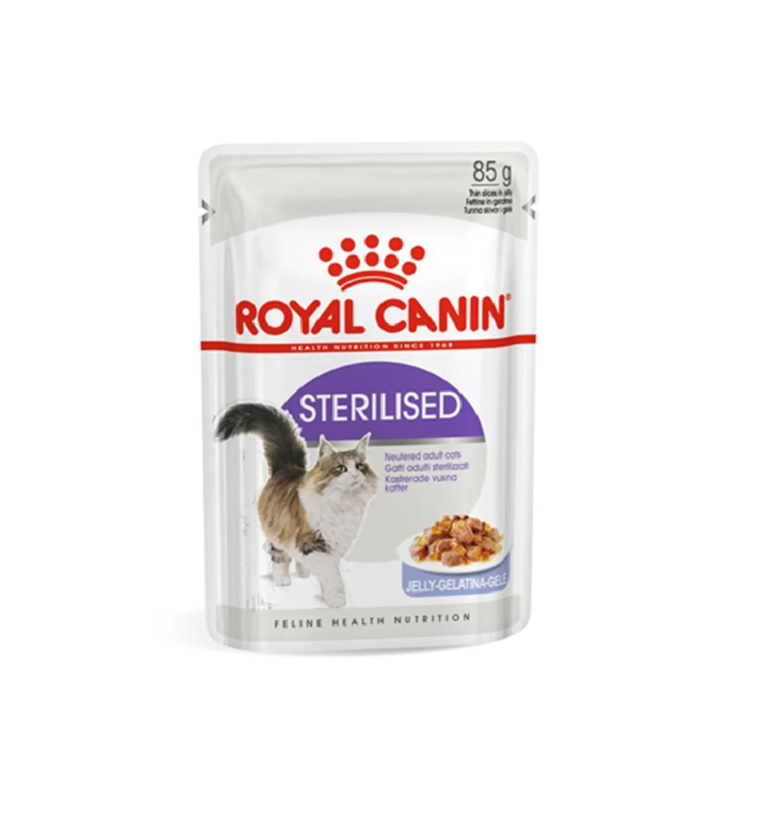 Royal Canin Sterilized 6 Jelly Pouch Cat Food 85g