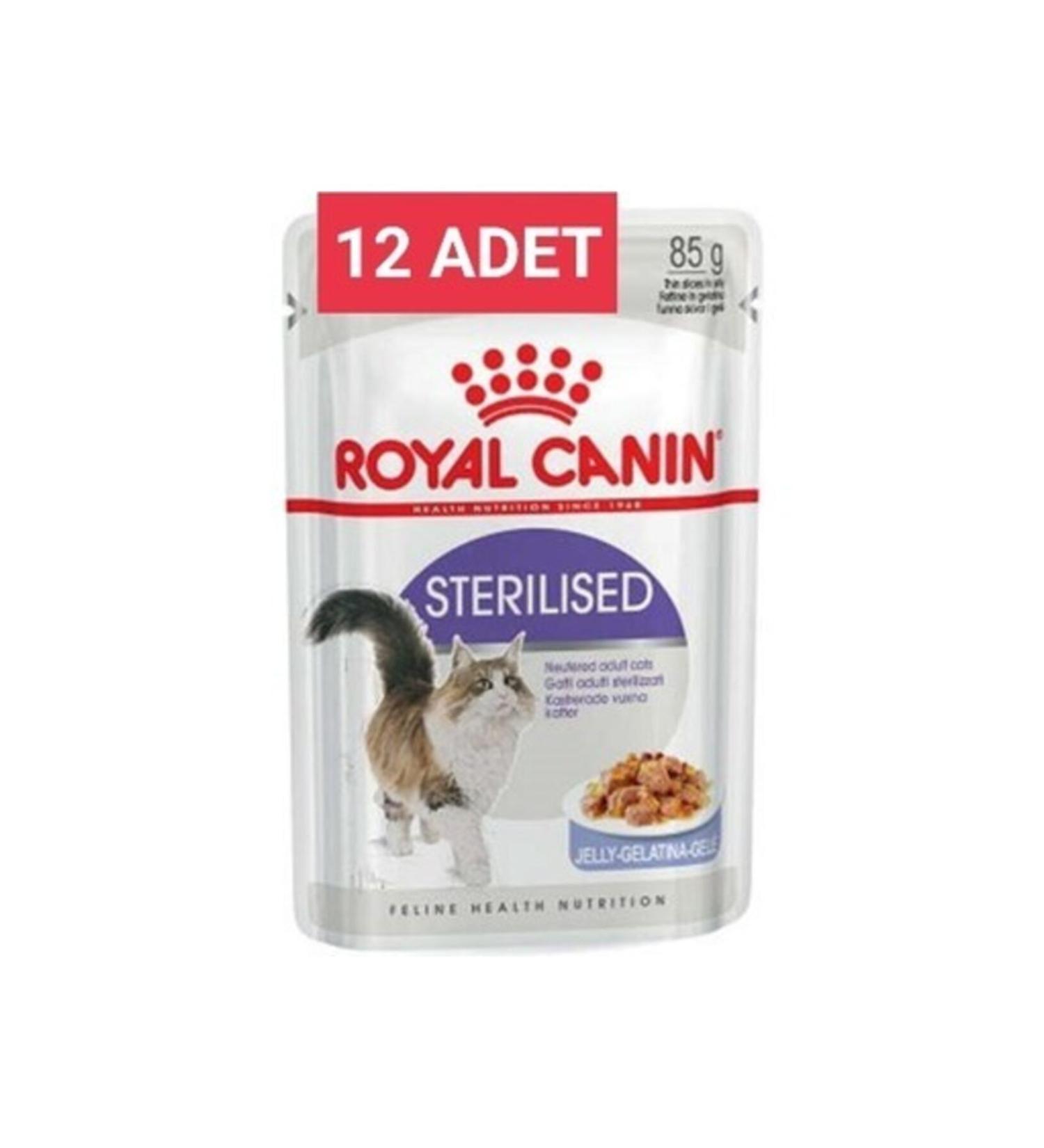 Royal Canin Sterilized Jelly Canned Cat Food 85 Gr