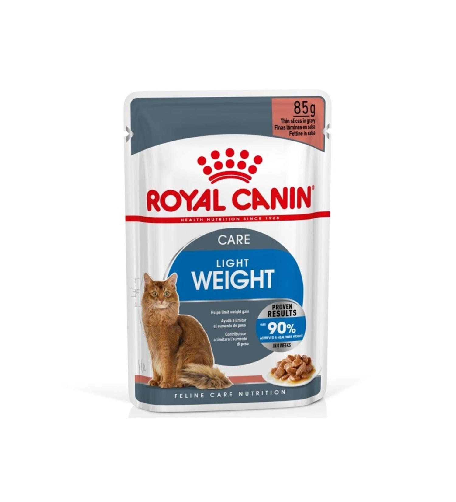 Royal Canin Ultra Light Weight Adult Cat Canned Food in Sauce 85gr X 6 Pieces