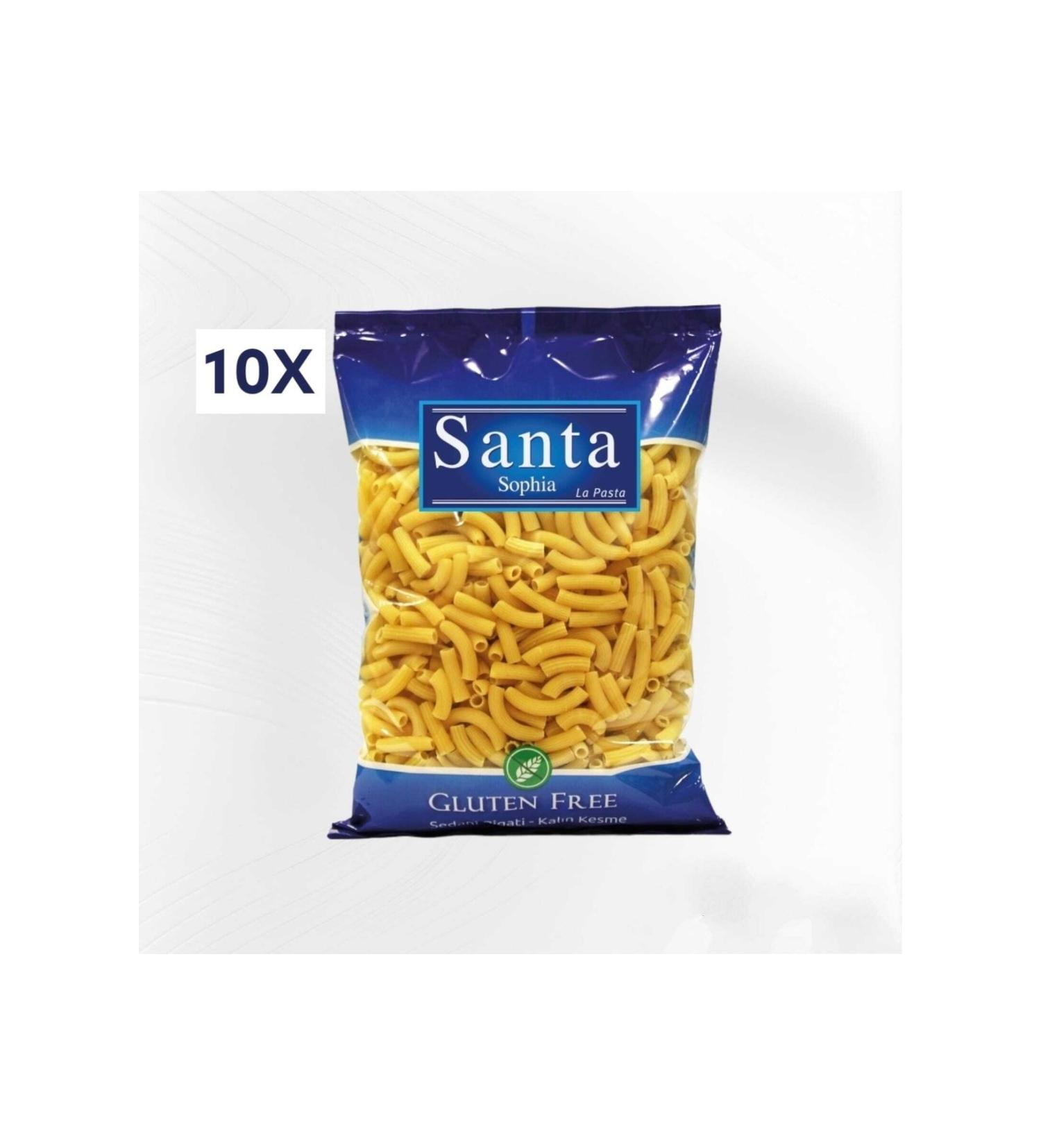 SANTA Gluten Free Pencil Cut Pasta 400 Gr - 10 Pieces