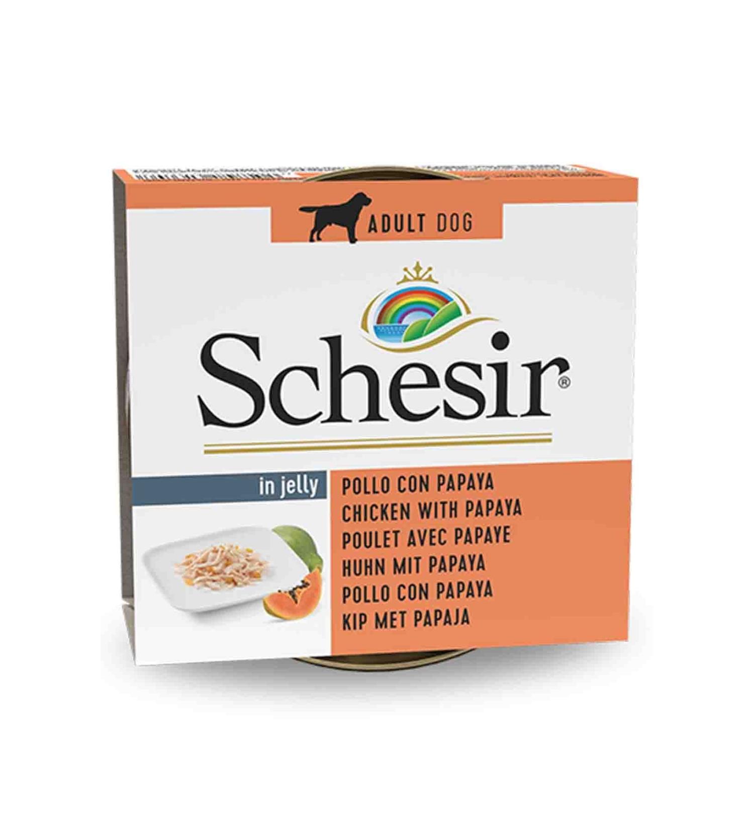 Schesir Canned Cat Food Wet Cat Food Mixed Package 6 X 85gr