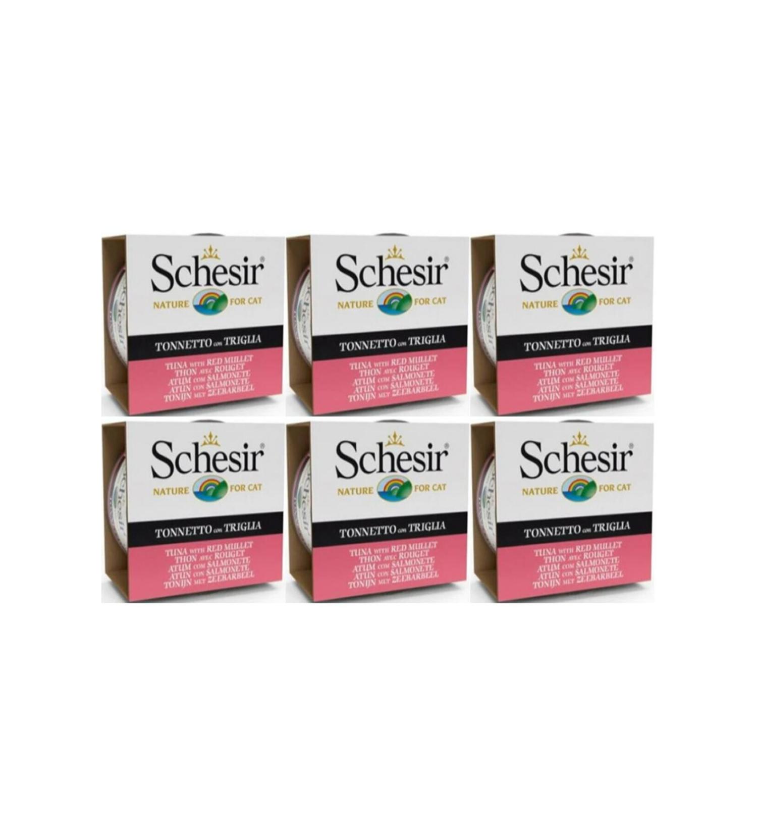 Schesir Tuna and Quinoa Adult Cat Canned Food 85 gr