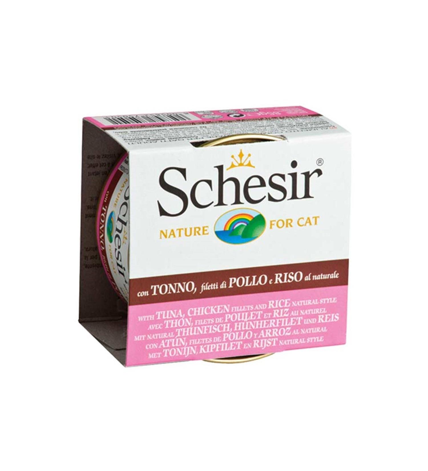 Schesir Tuna Cat Canned Food 70 Gr
