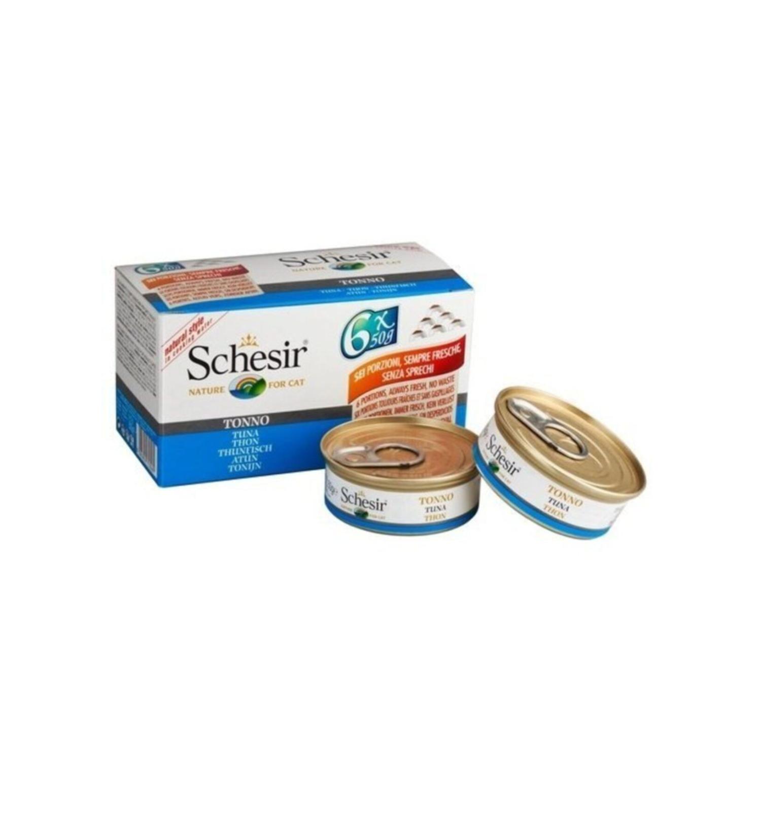 Schesir Tuna Jelly Cat Canned Food 50 Gr Buy 6 Pay 5 X 4 Pieces