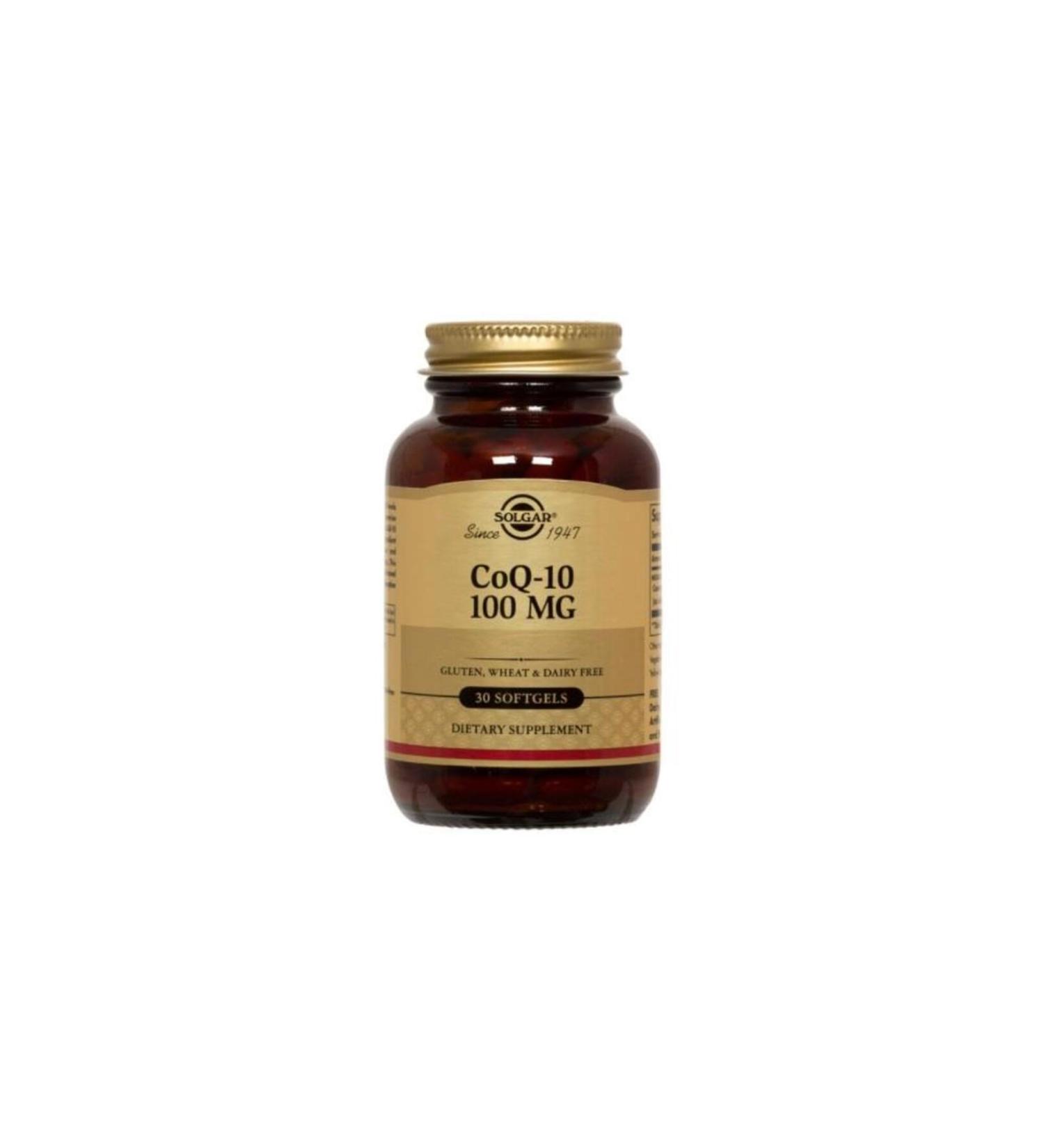 Solgar Coenzyme Q-10 100 Mg 30 Capsules-skt:11/2024