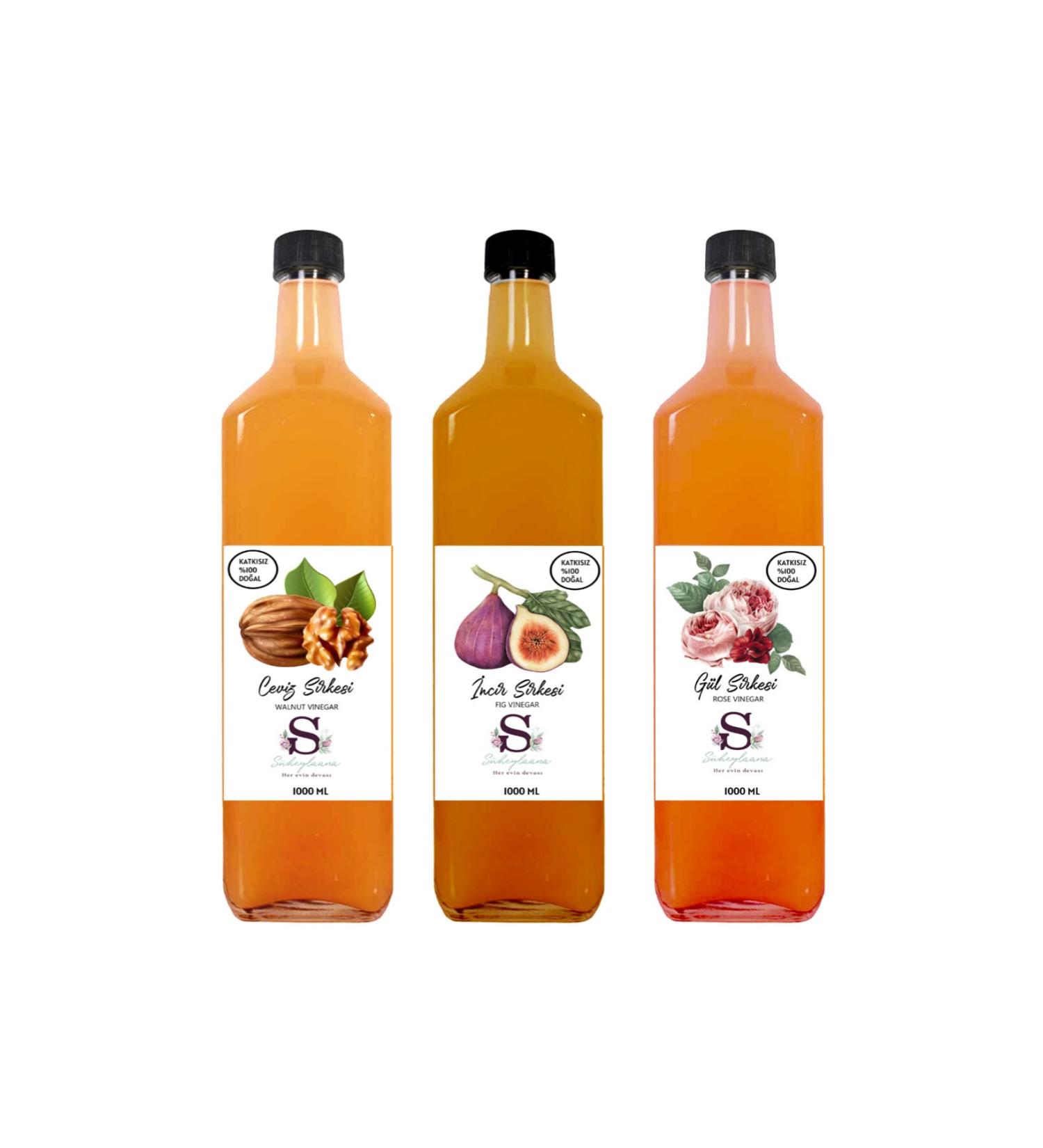 S heylaana Natural Fig Jujube and Pineapple Vinegar 1000 Ml