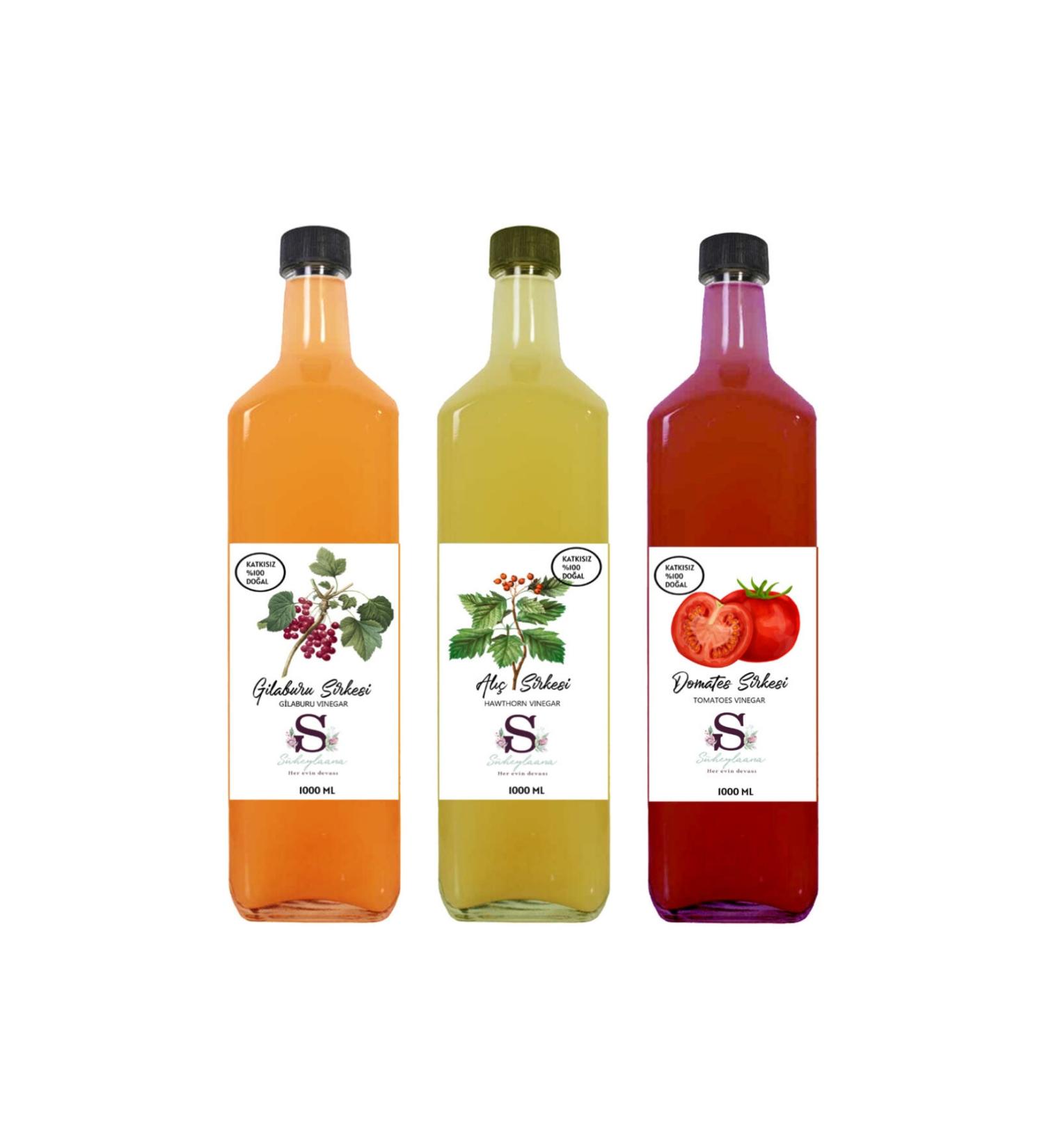 S heylaana Natural Gilaburu Hawthorn and Rose Vinegar 1000 ml