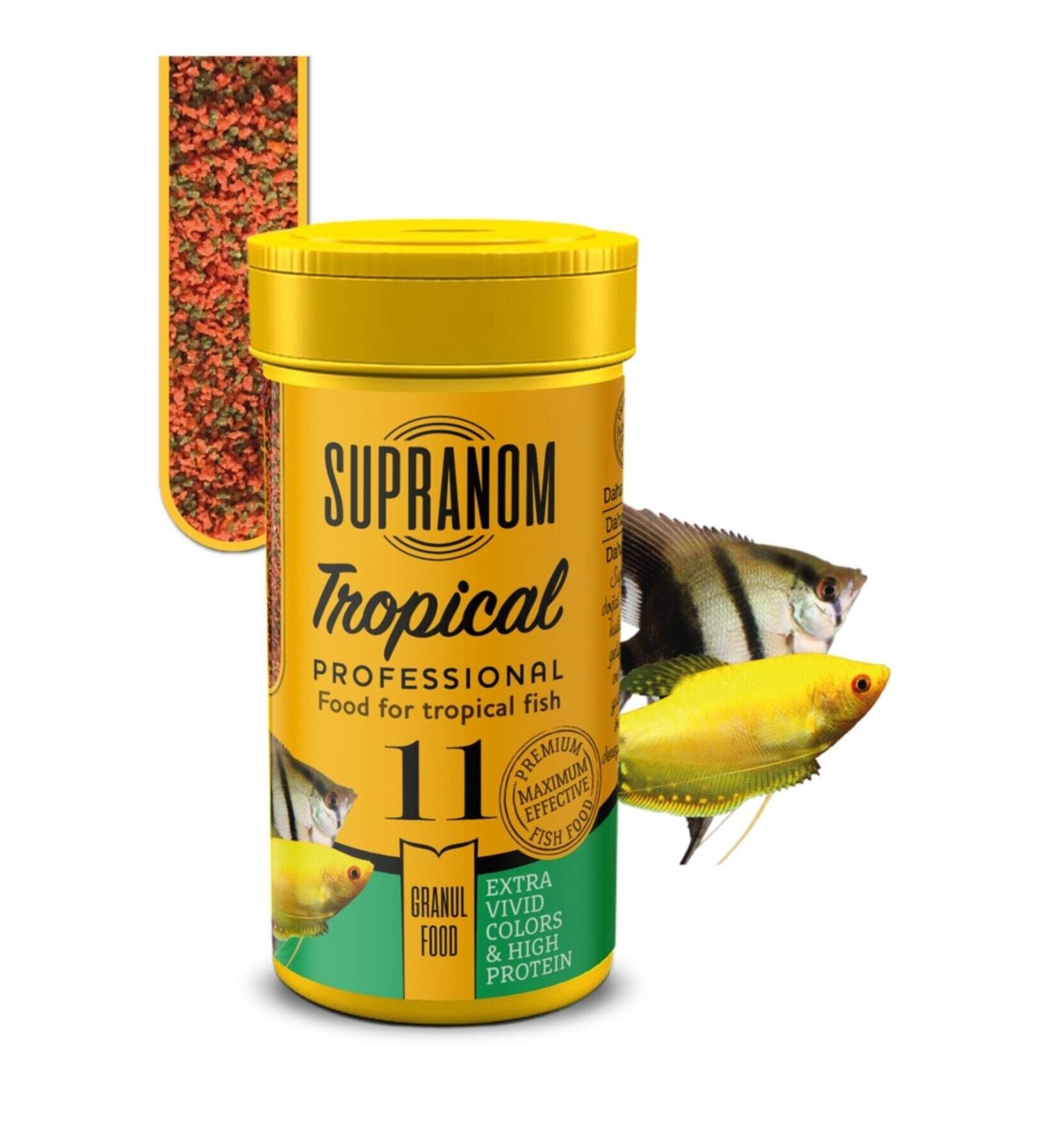 Supranom Food for All Fish High Energy Granular Food 100ml (16)