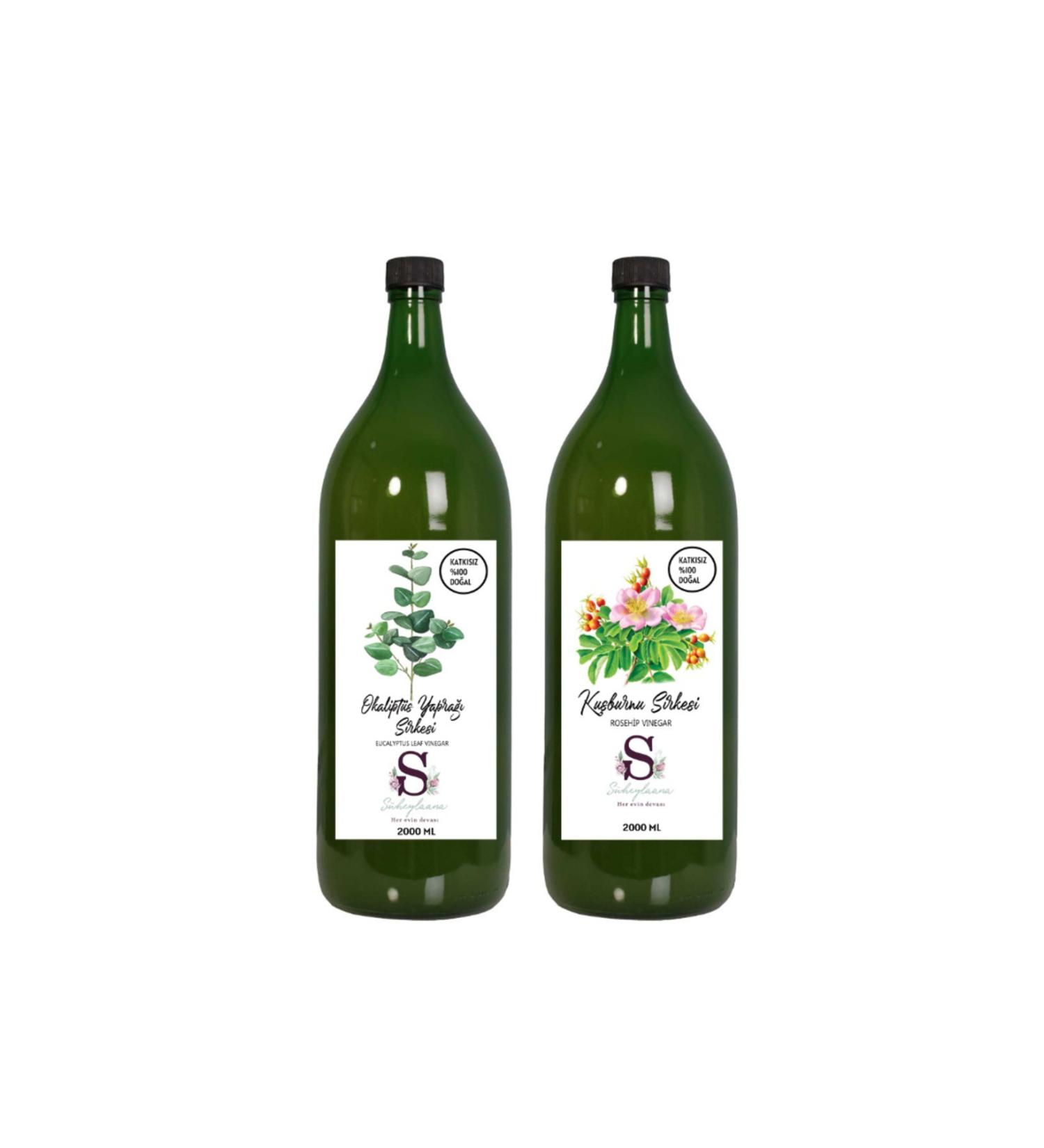 Suheylaana Natural Dragon Fruit Eucalyptus Leaf Oleaster and Black Cumin Vinegar 500 Ml