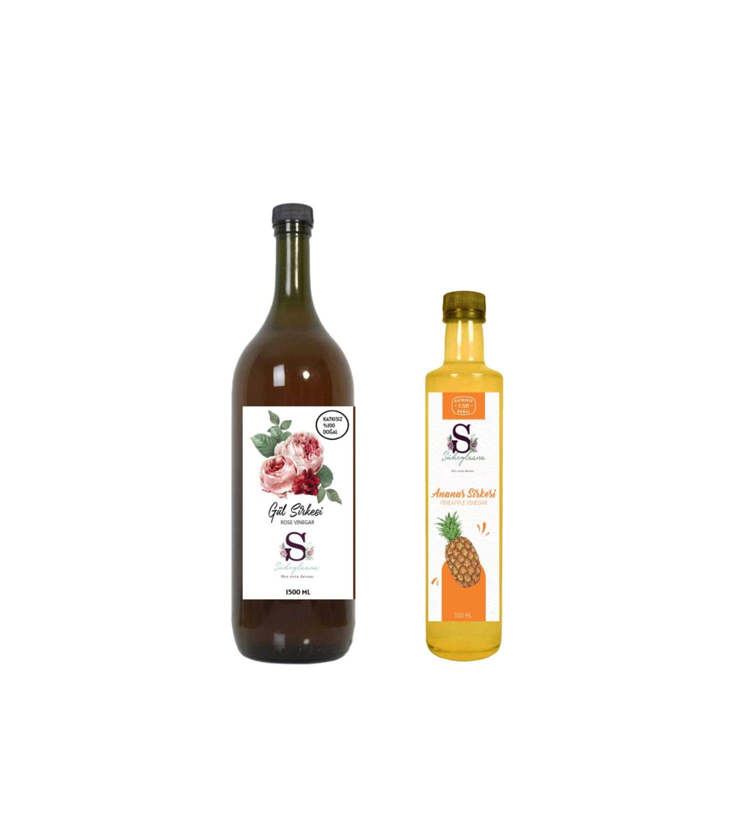 S heylaana Natural Rose - Orange - Tangerine - Grapefruit Vinegar 500 Ml