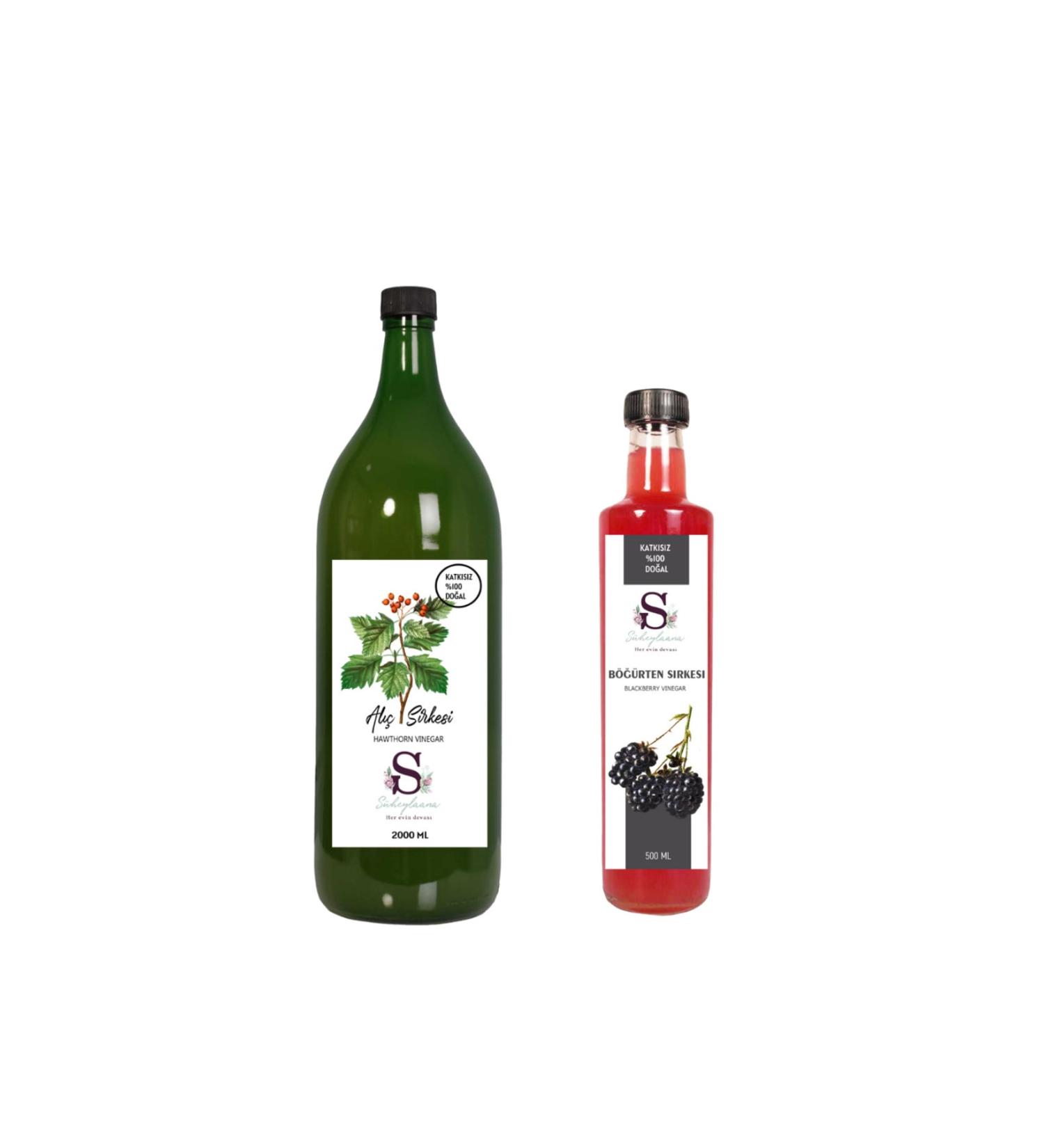 S heylaana Natural Artichoke Vinegar 2000 Ml - Natural Watermelon Vinegar 500 Ml